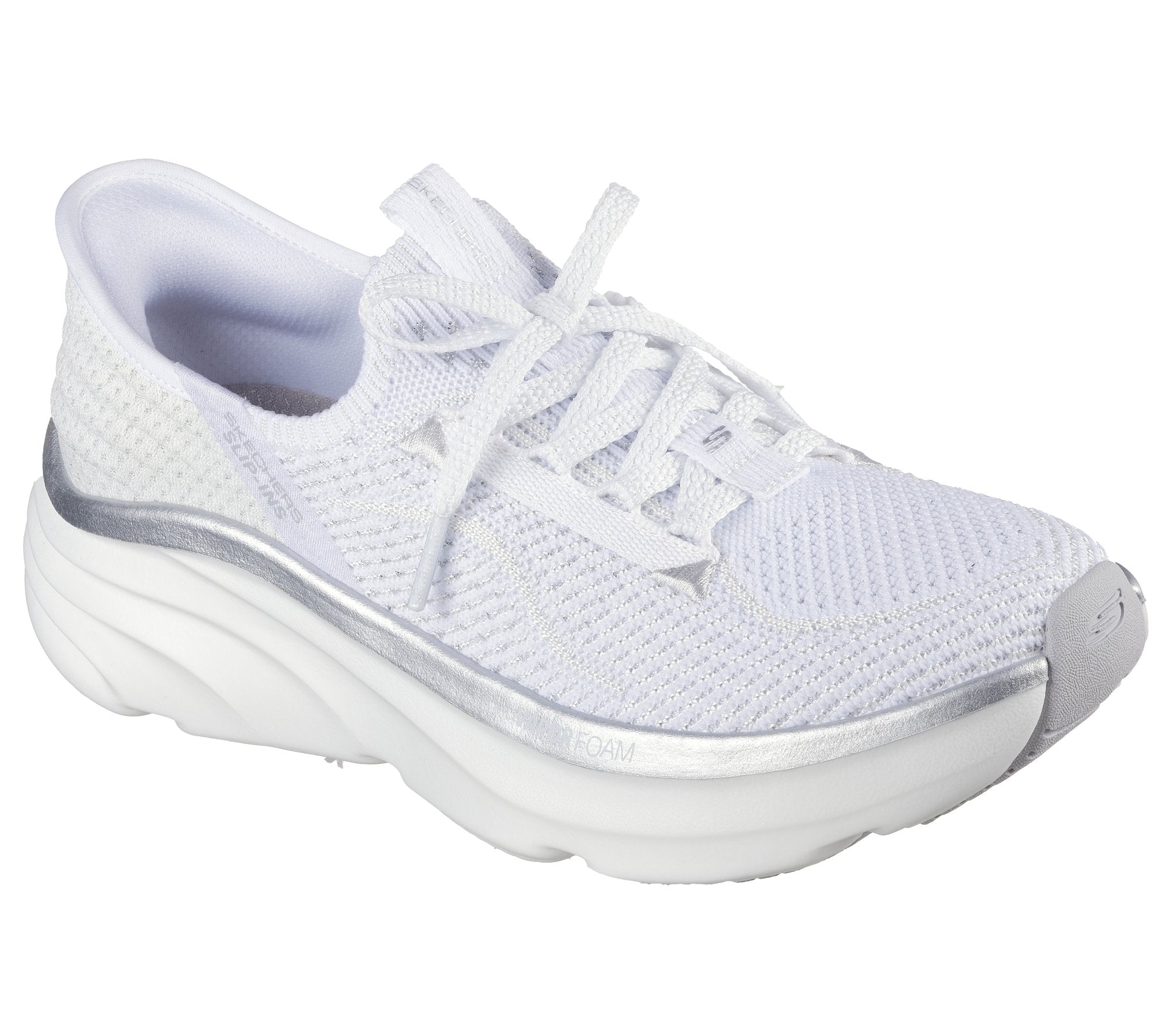 Skechers Scarpe Running Slip-ins D'Lux Vapor Evening Glow Argento