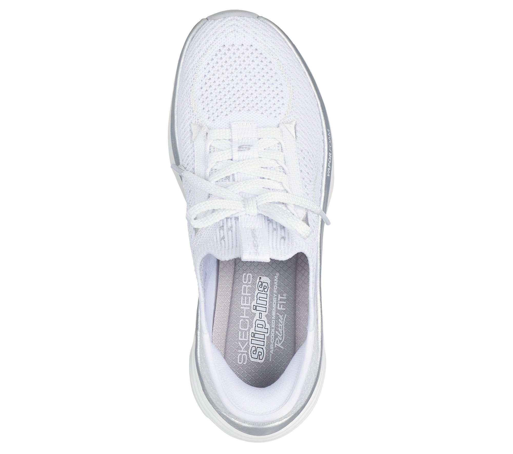 Skechers Scarpe Running Slip-ins D'Lux Vapor Evening Glow Argento