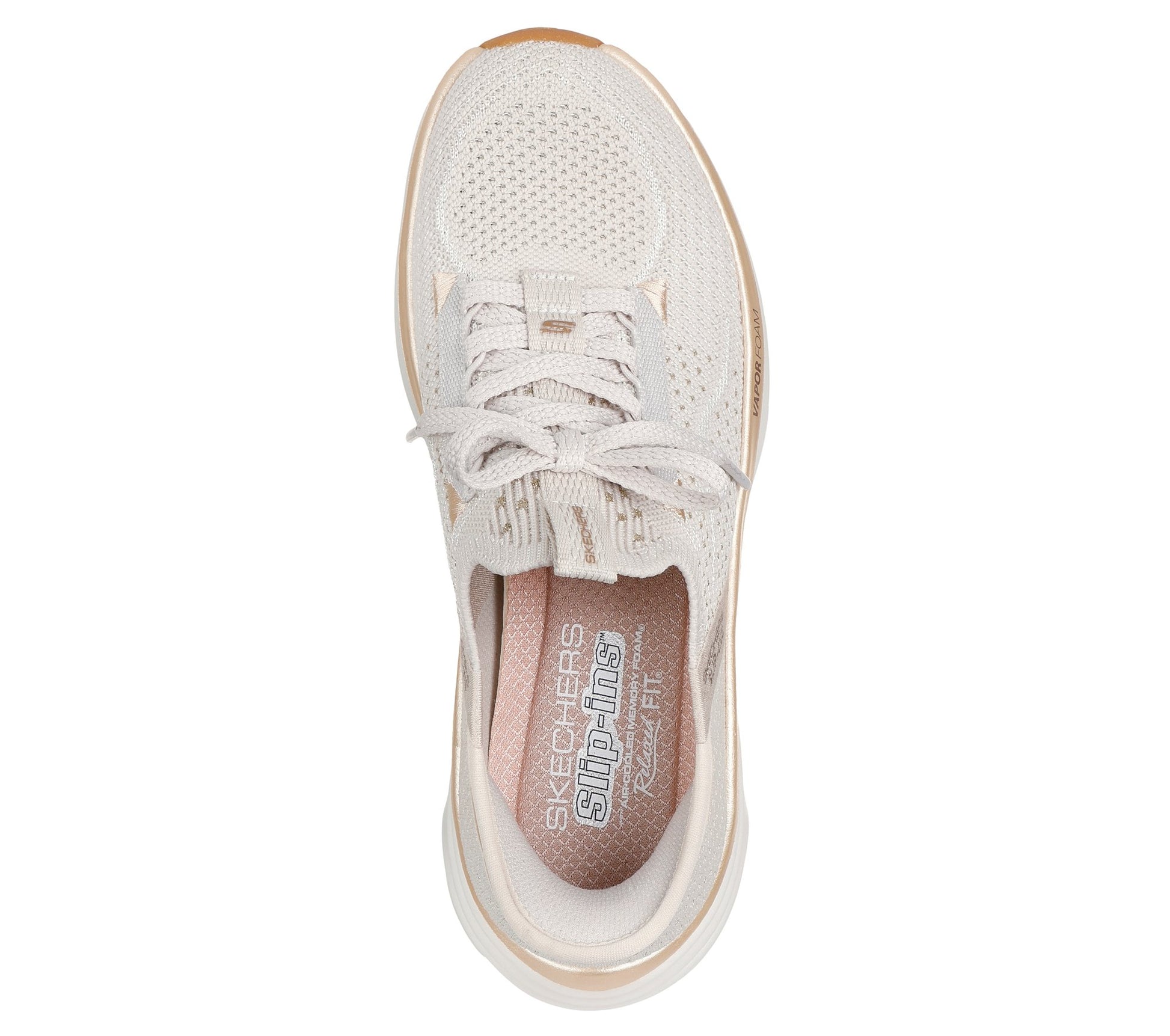 Skechers Scarpe Running Slip-ins D'Lux Vapor Evening Glow Beige