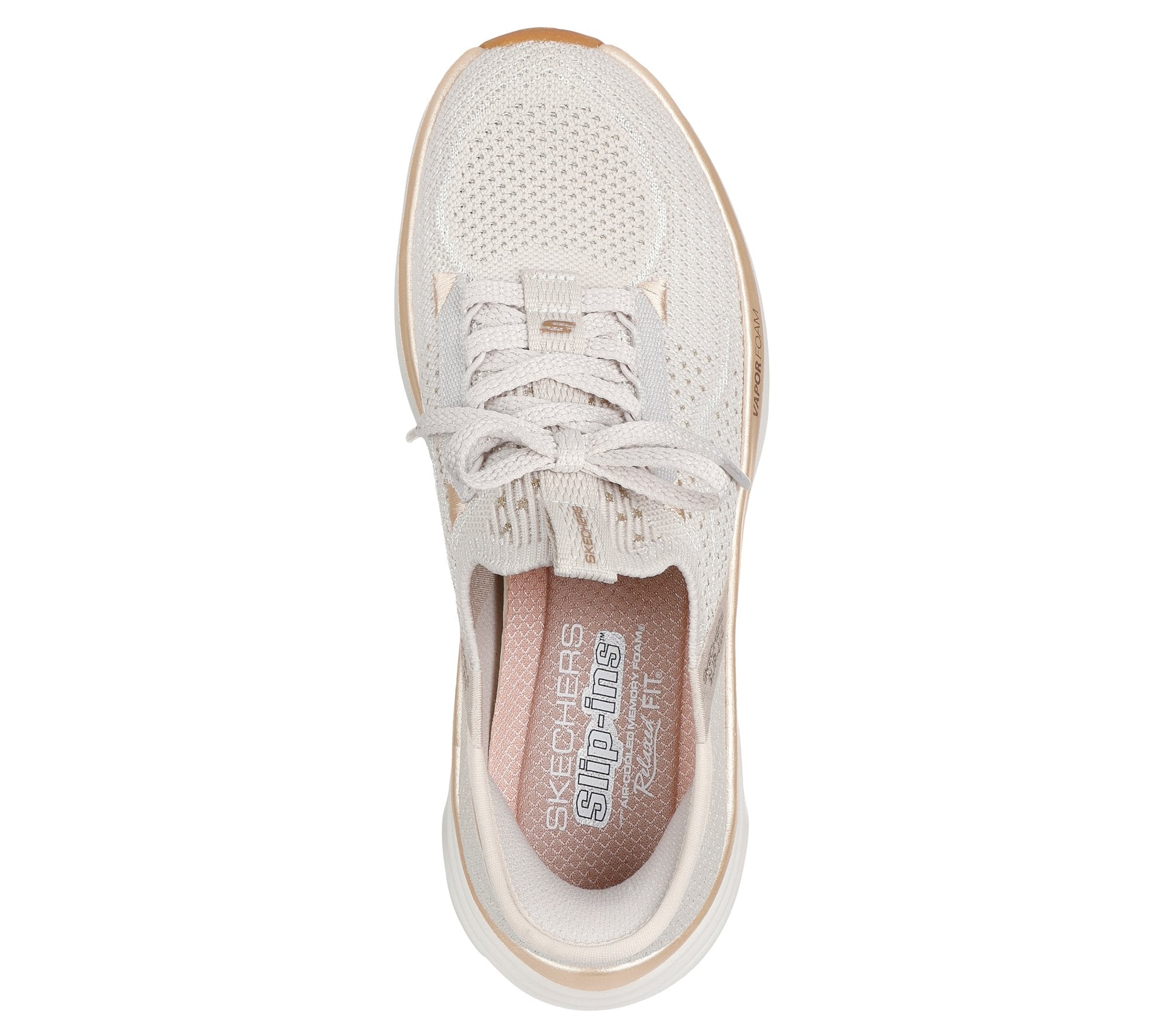 Skechers Scarpe Running Slip-ins D'Lux Vapor Evening Glow Beige