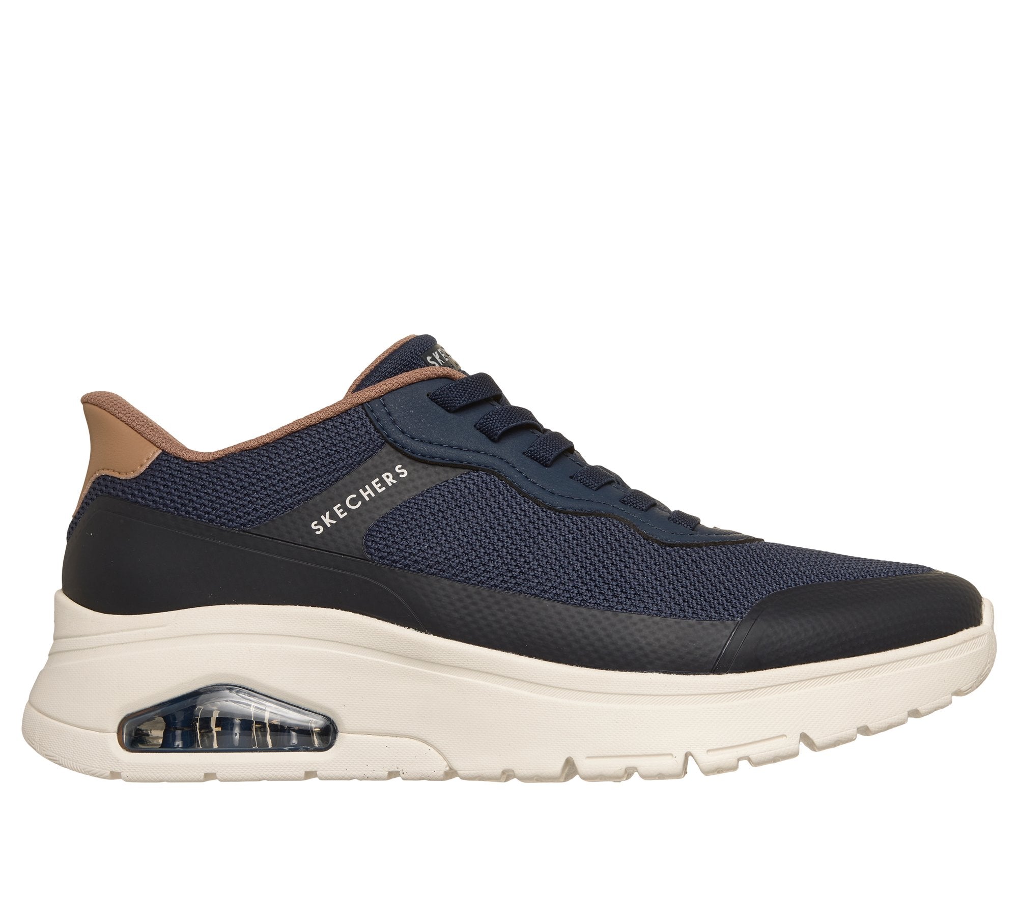 Skechers Scarpe Running Slip-ins UNO Flex Step N Knit Blu