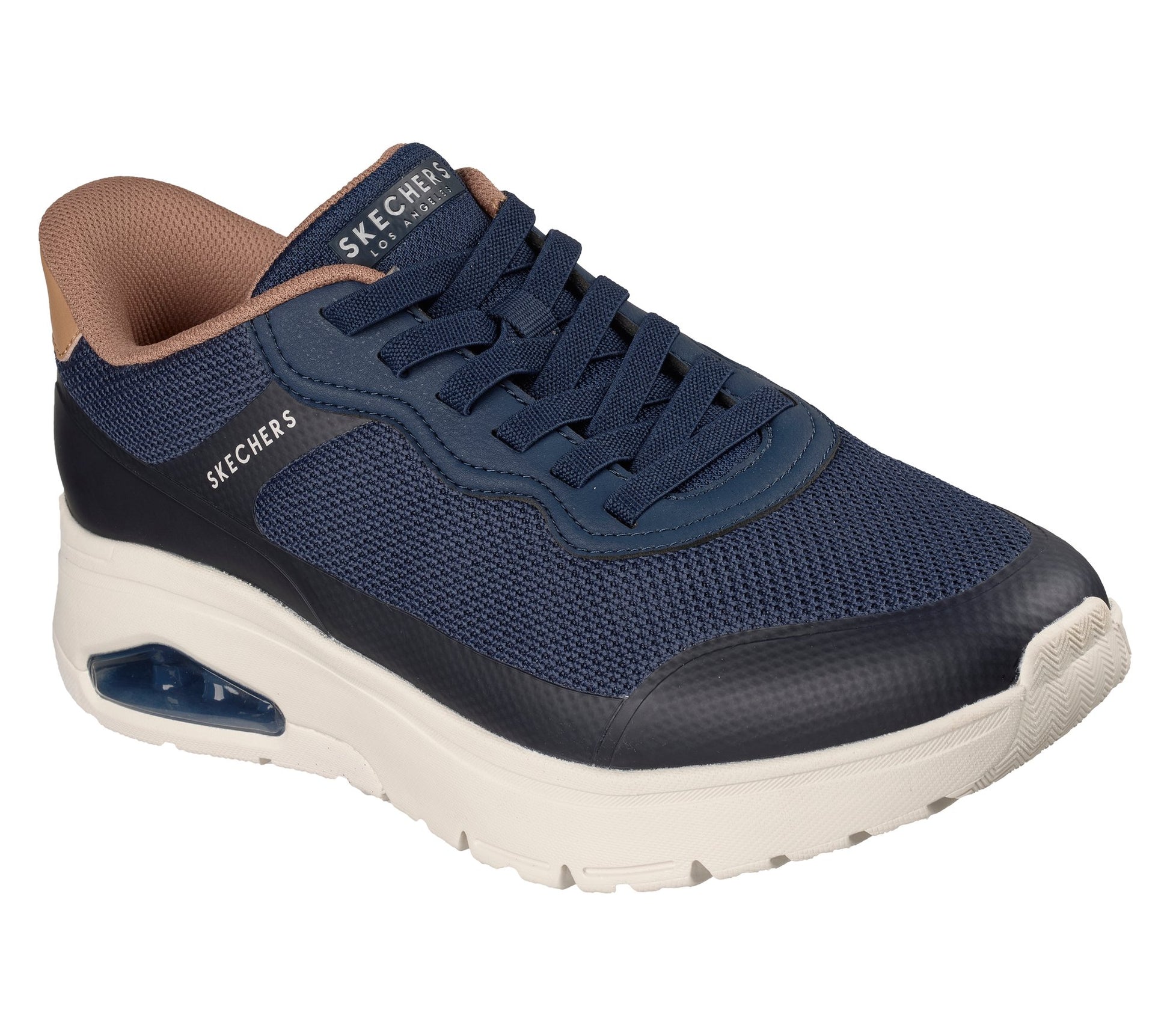 Skechers Scarpe Running Slip-ins UNO Flex Step N Knit Blu