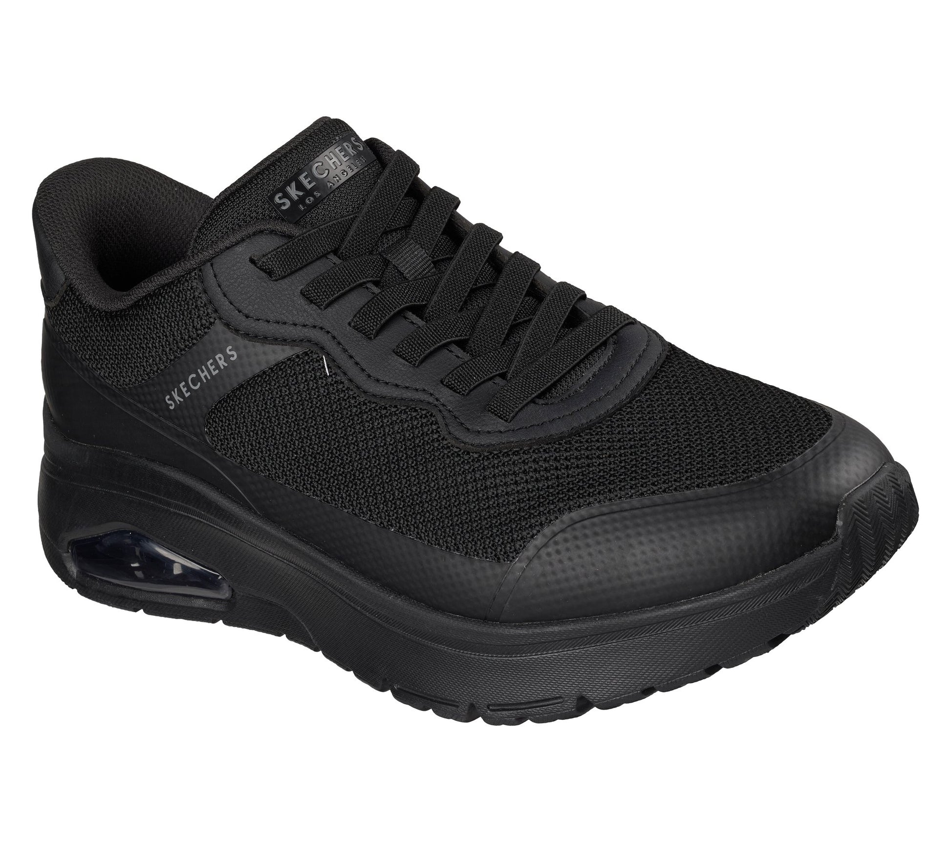 Skechers Scarpe Running Slip-ins UNO Flex Step N Knit Nero