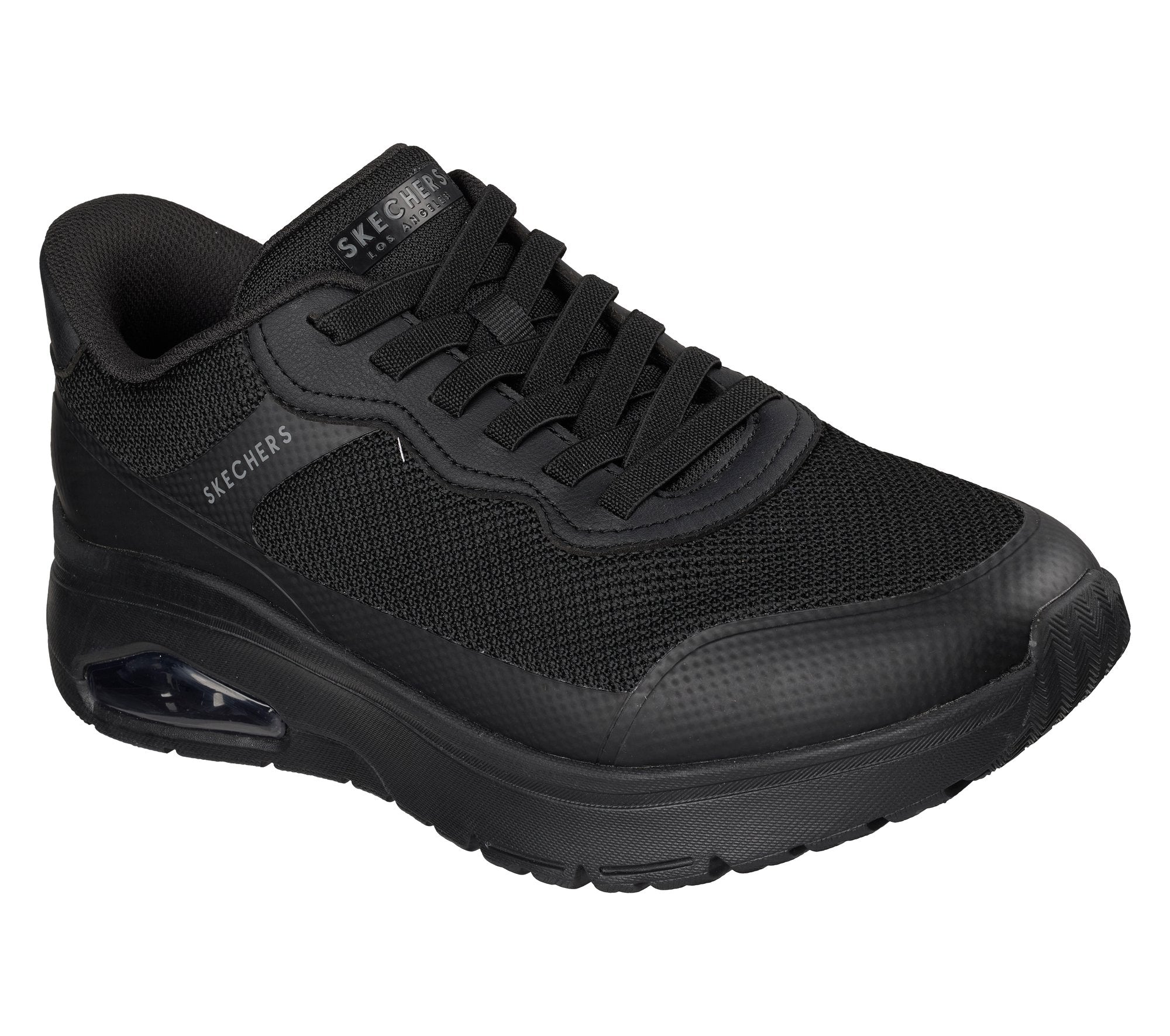 Skechers Scarpe Running Slip-ins UNO Flex Step N Knit Nero