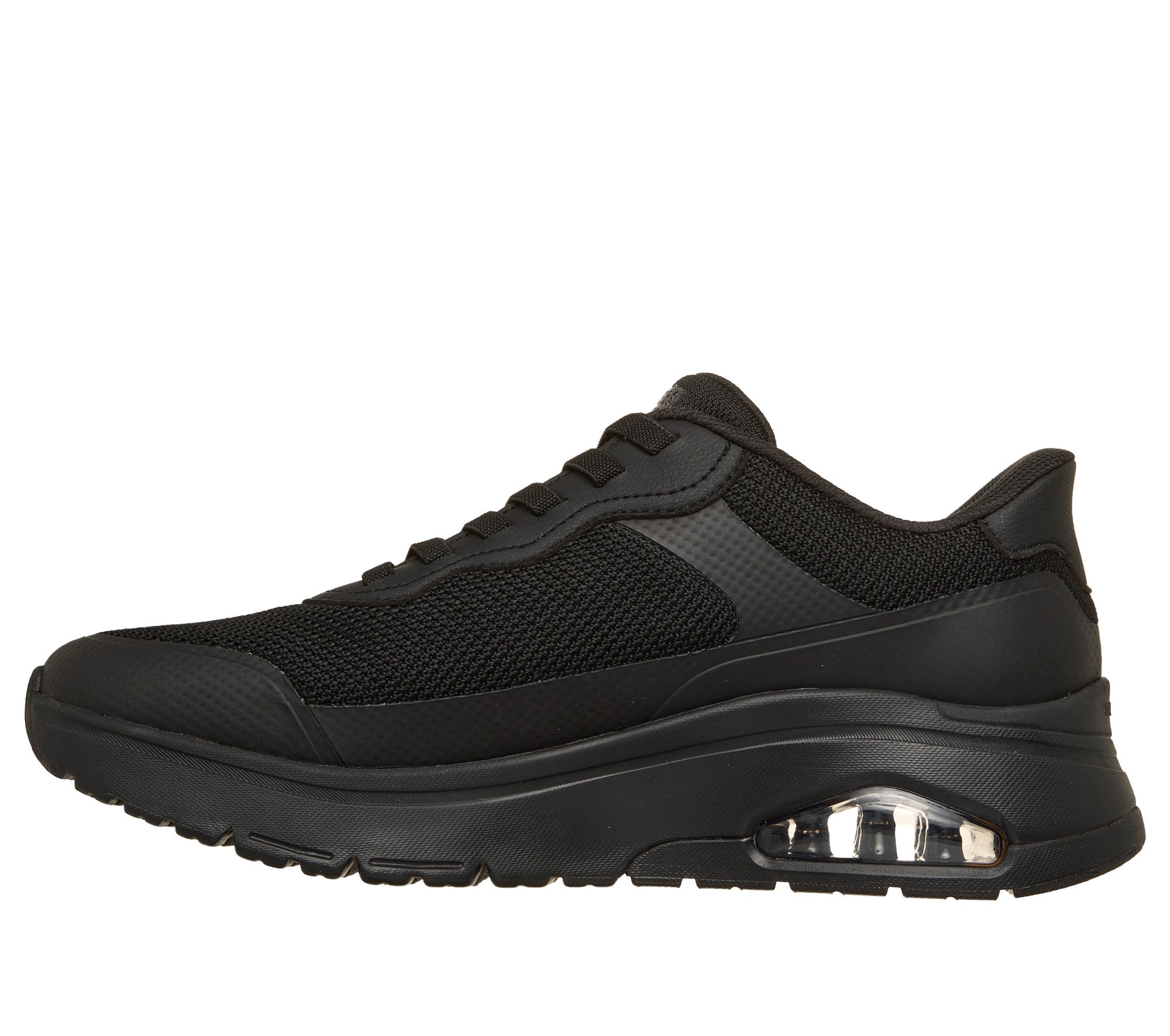 Skechers Scarpe Running Slip-ins UNO Flex Step N Knit Nero
