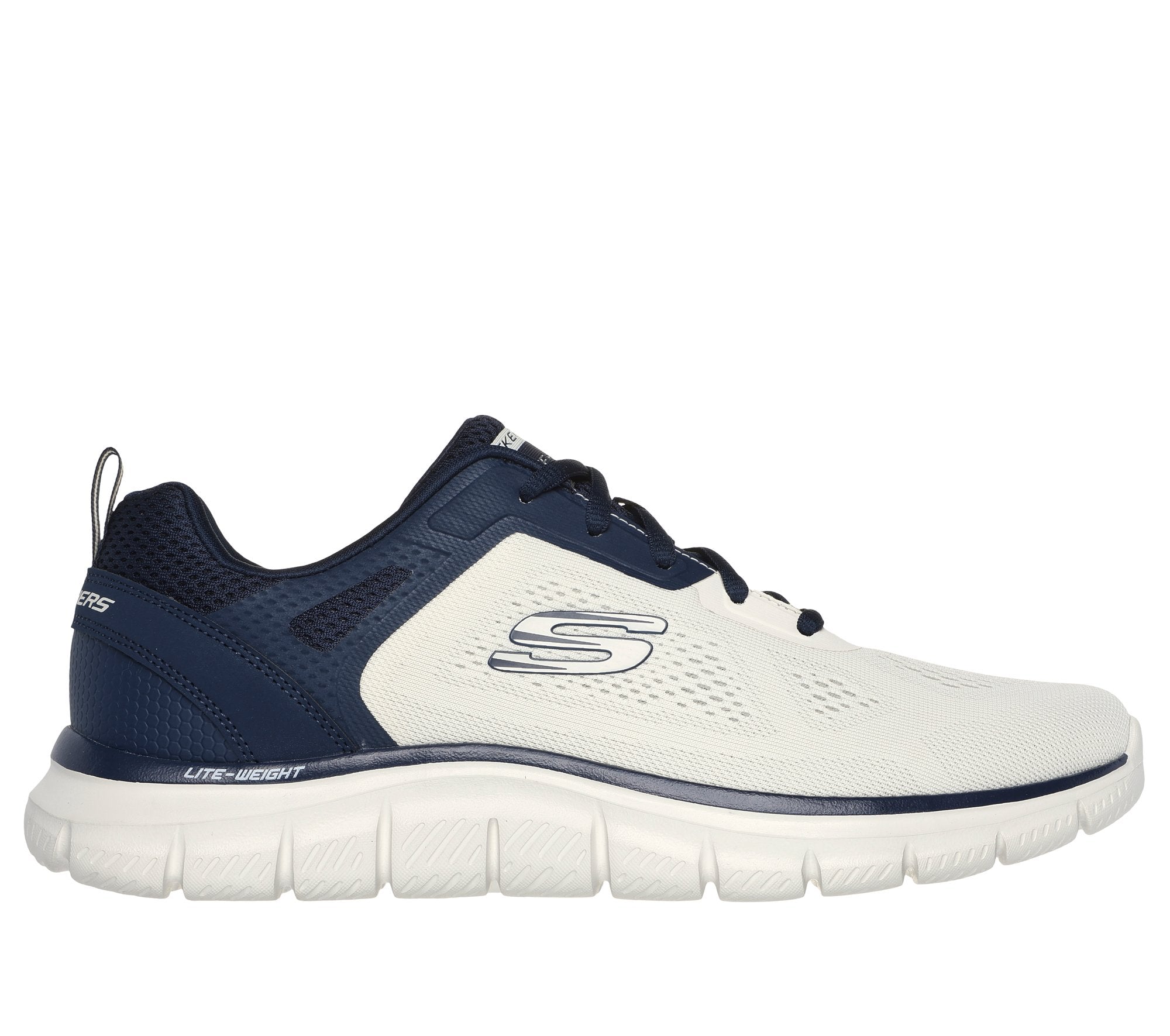 Skechers Scarpe Running Track Broader Bianco