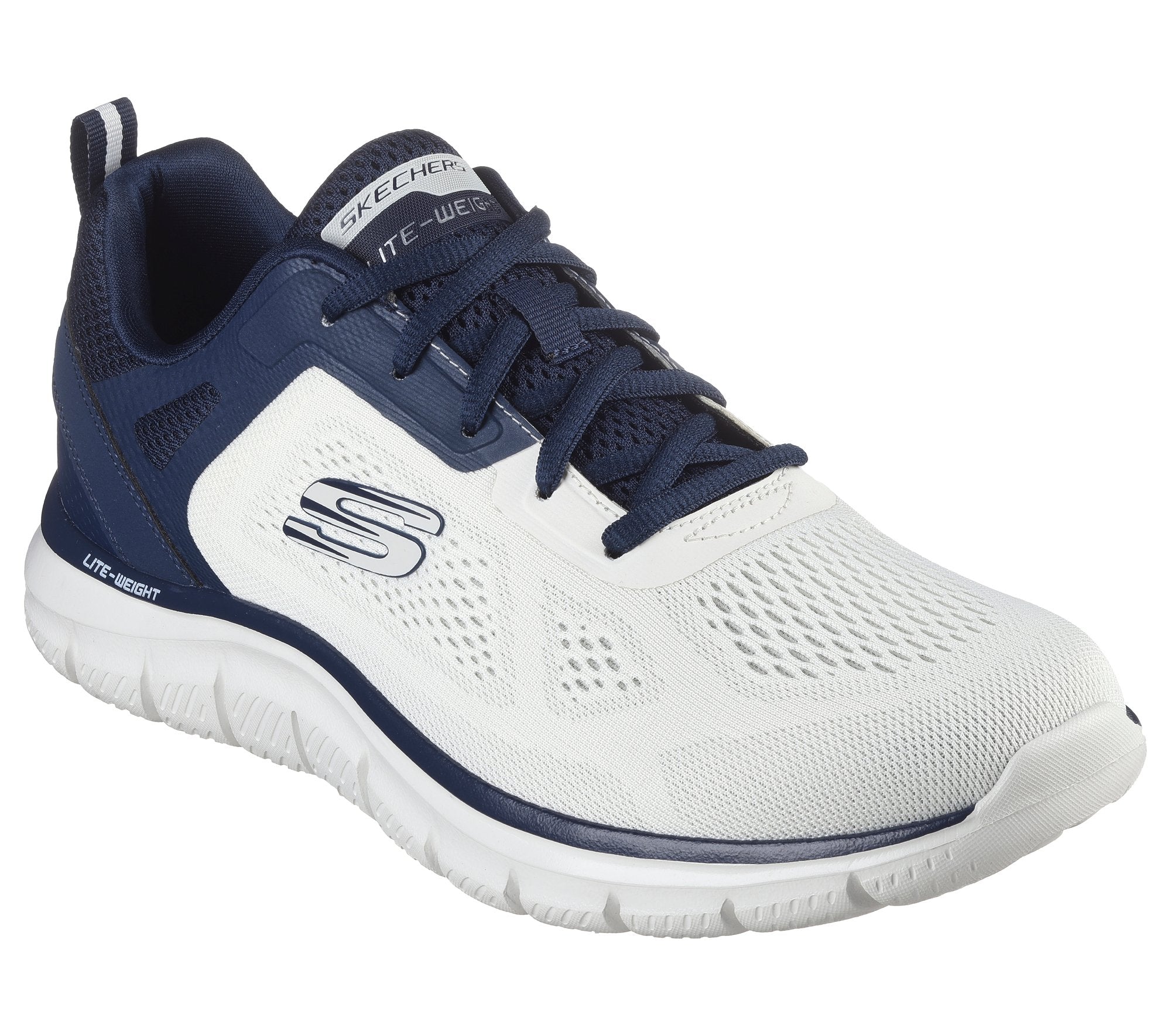 Skechers Scarpe Running Track Broader Bianco