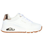 Skechers UNO Gen1 - Shimmer Away Bianco