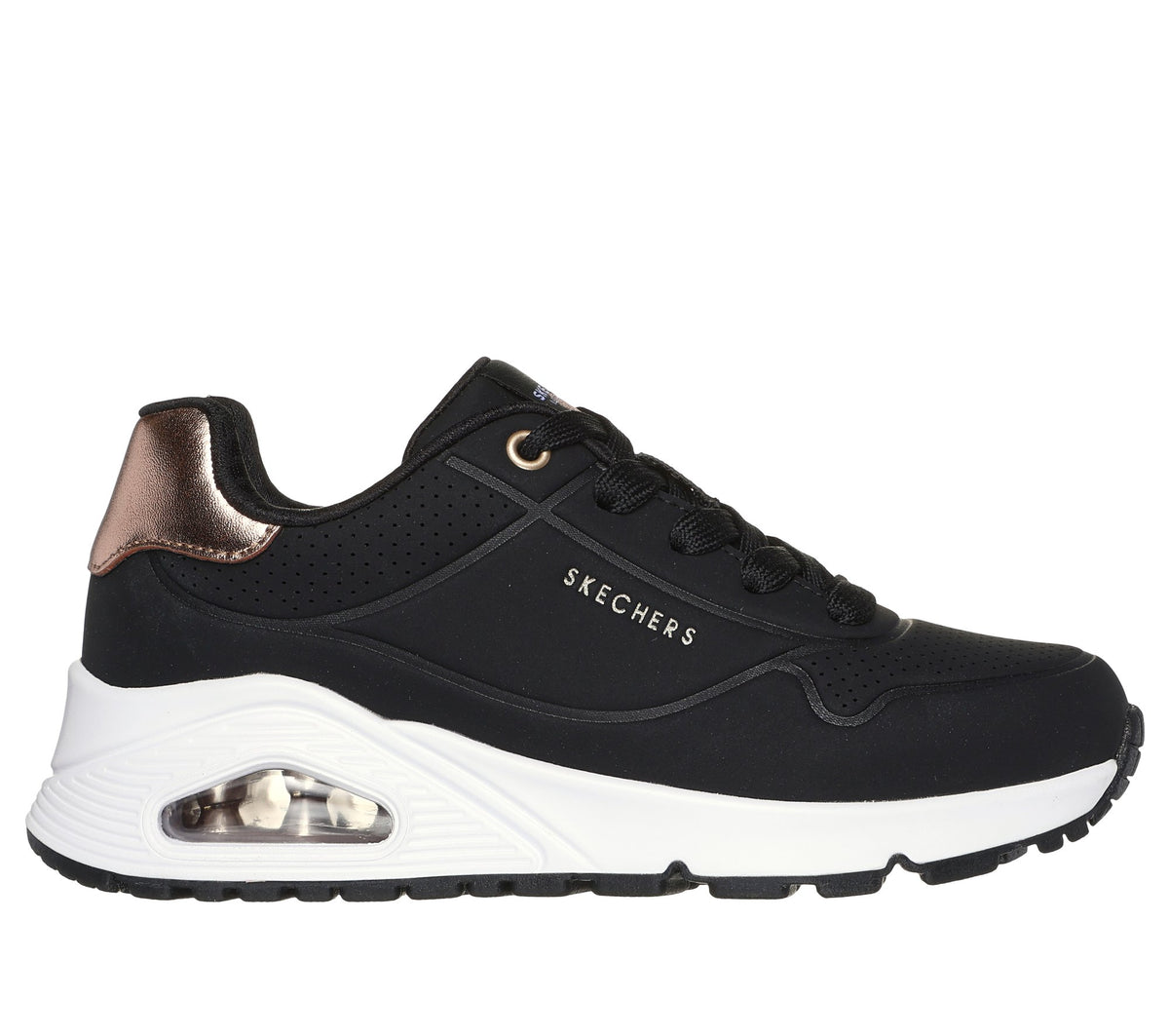 Skechers Uno Gen1 - Shimmer Away Nero