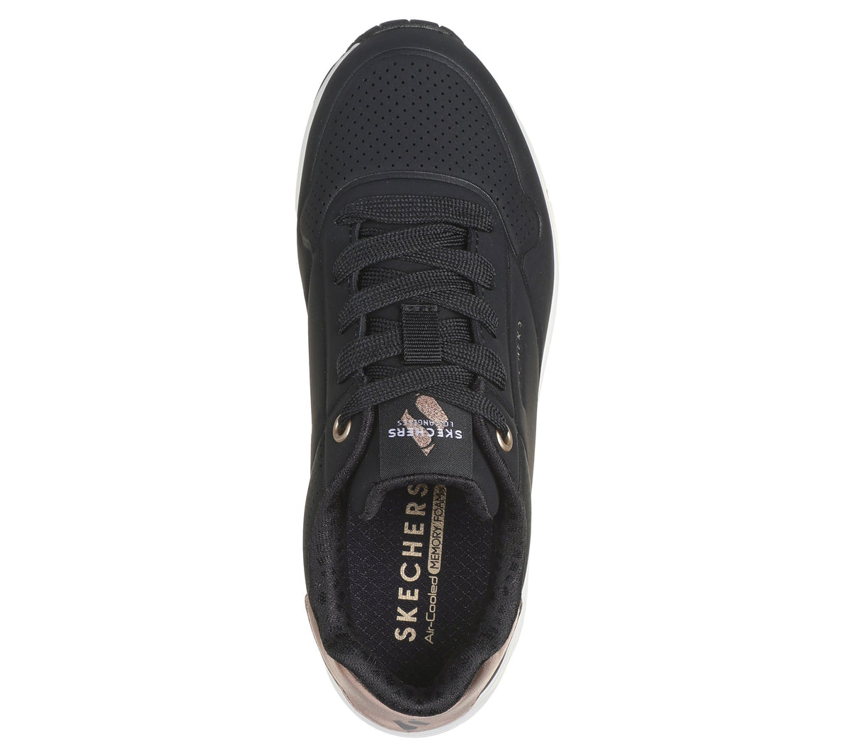 Skechers Uno Gen1 - Shimmer Away Nero