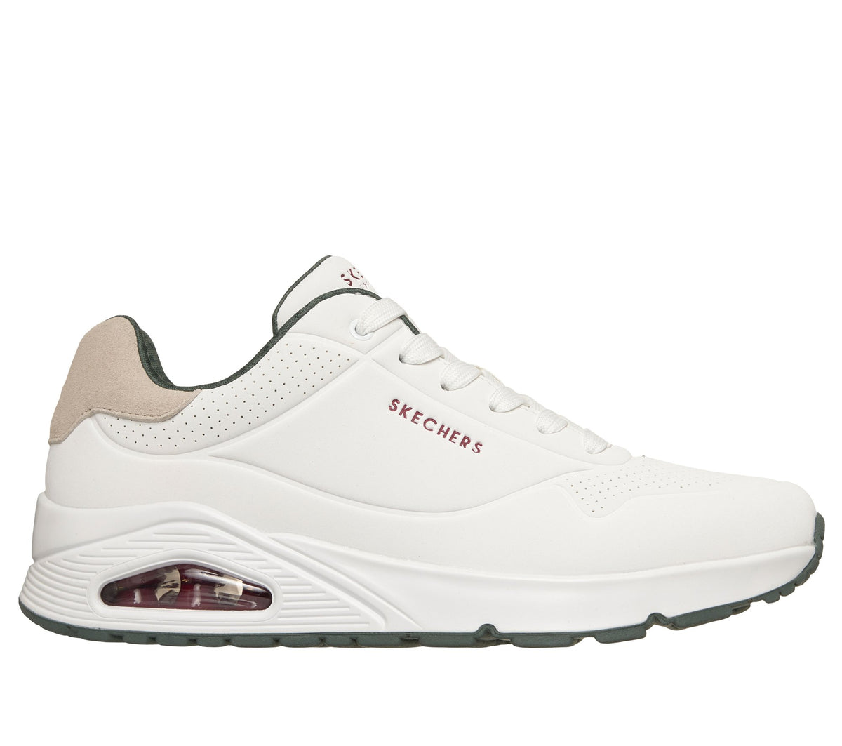 Skechers UNO - Suited On Air Bianco