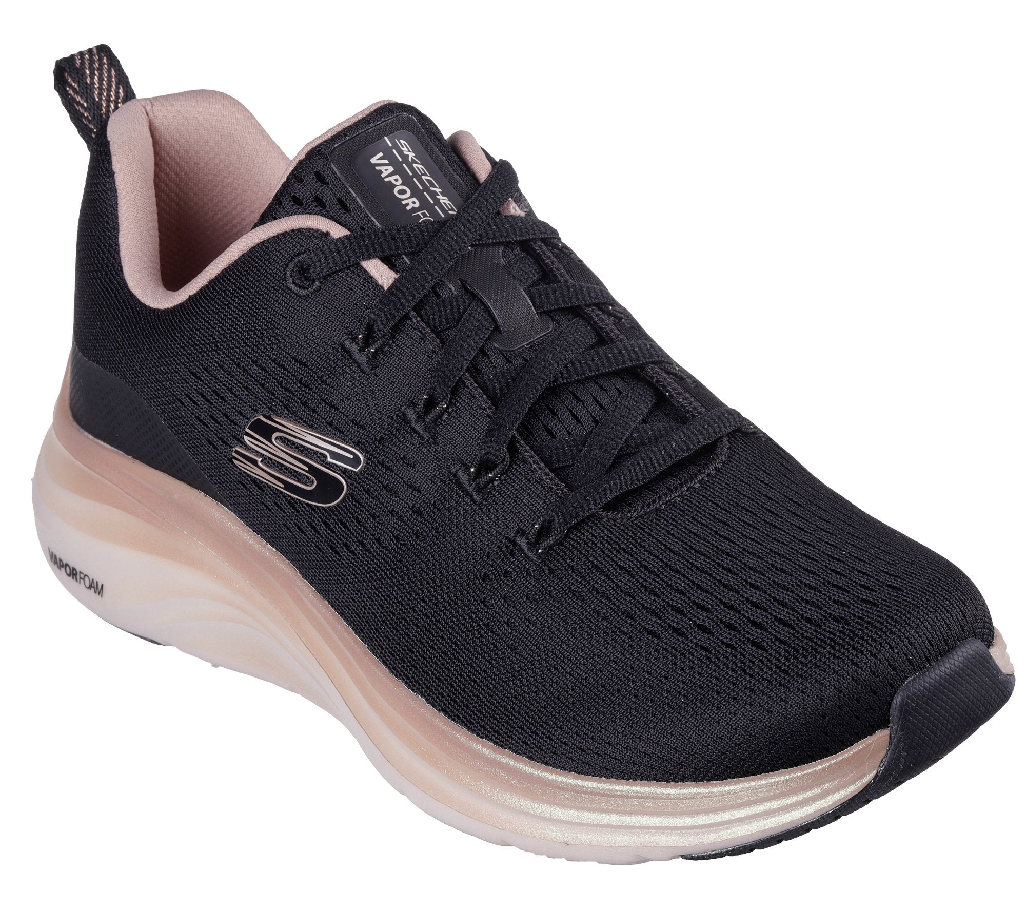 Skechers Scarpe Running Vapor Foam Midnight Glimmer Nero