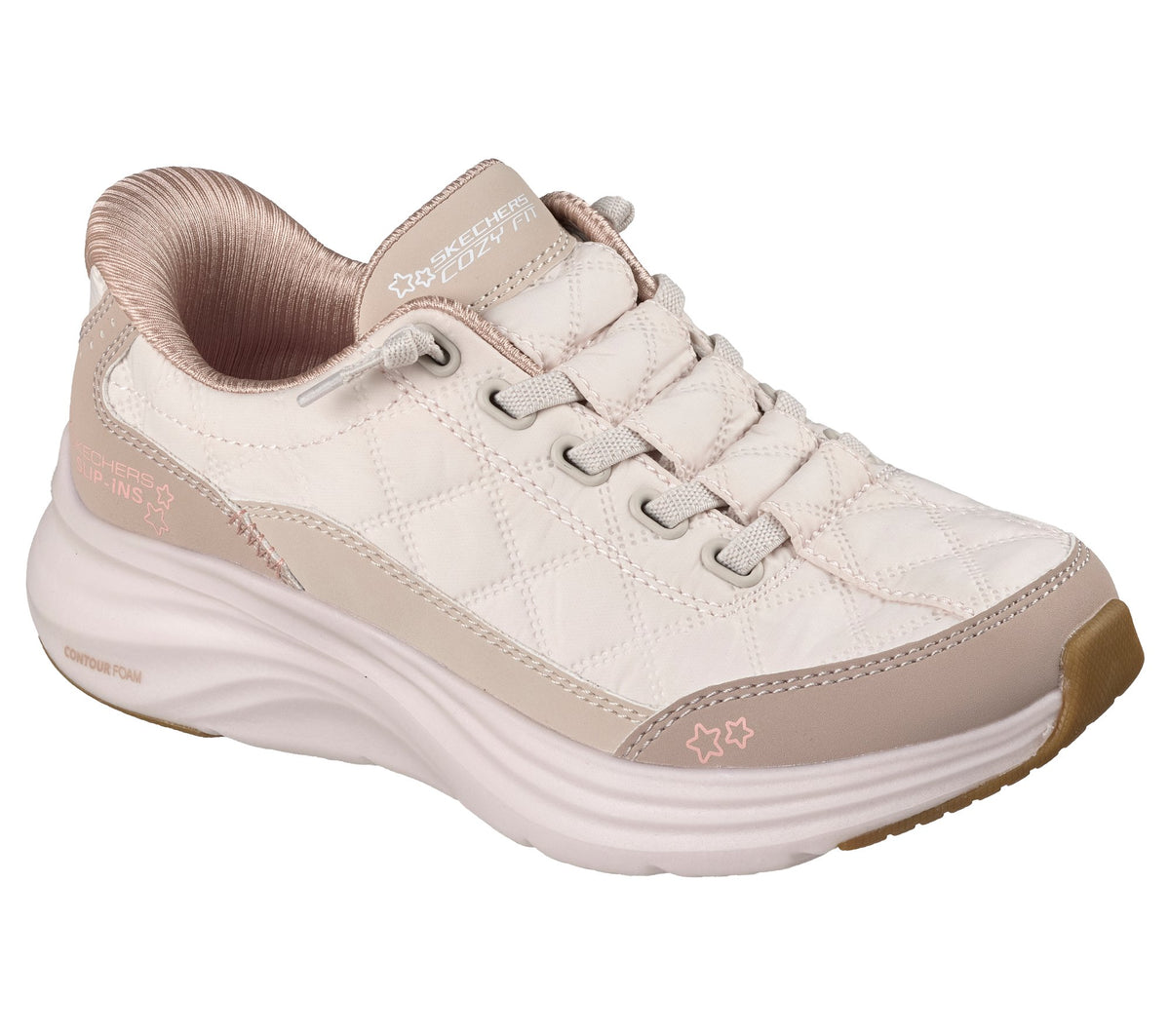 Skechers Slip-ins Contour Foam - Cozy Fit Beige