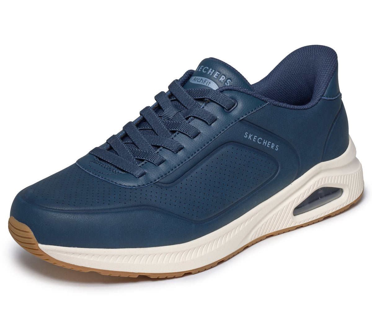 Skechers Slip-ins Relaxed Fit Arch Fit UNO - Relaxing On Air Blu Navy