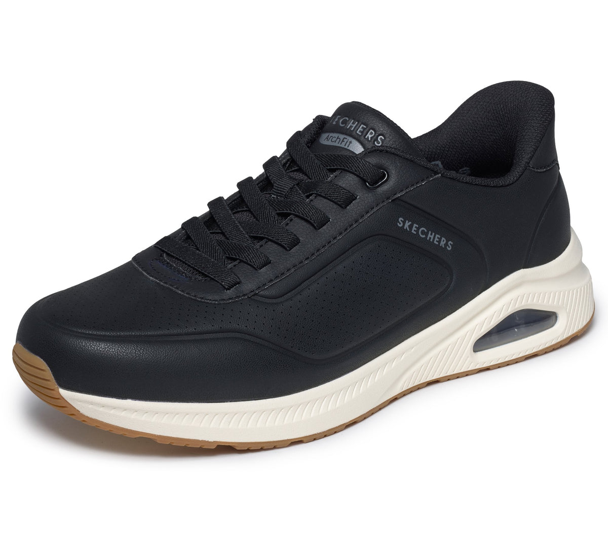 Skechers Slip-ins Relaxed Fit Arch Fit UNO - Relaxing On Air Nero