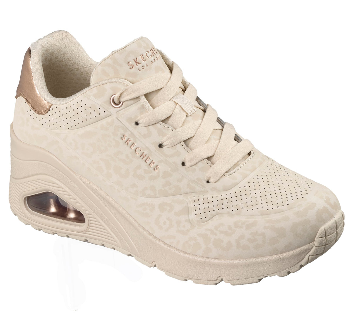 Skechers Street UNO Wedge - Safari Daze Bianco