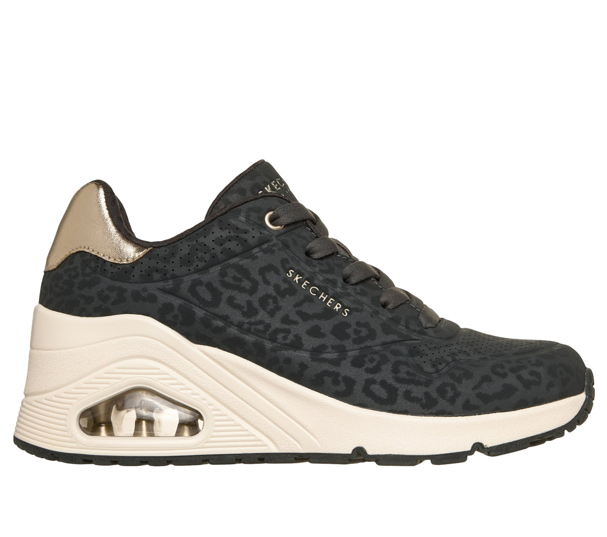 Skechers Street UNO Wedge - Safari Daze Nero