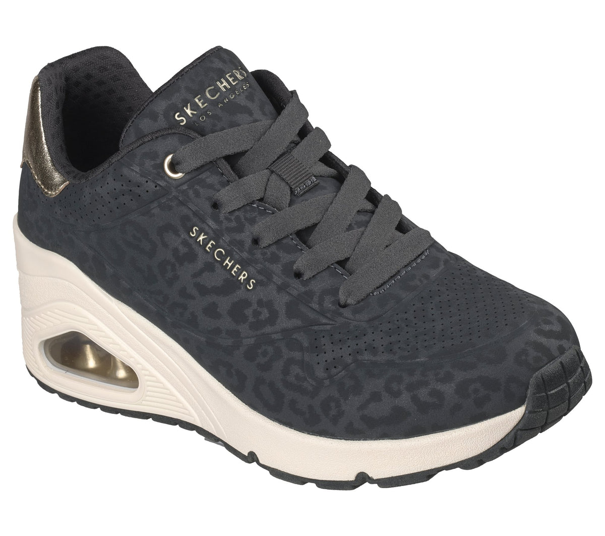 Skechers Street UNO Wedge - Safari Daze Nero