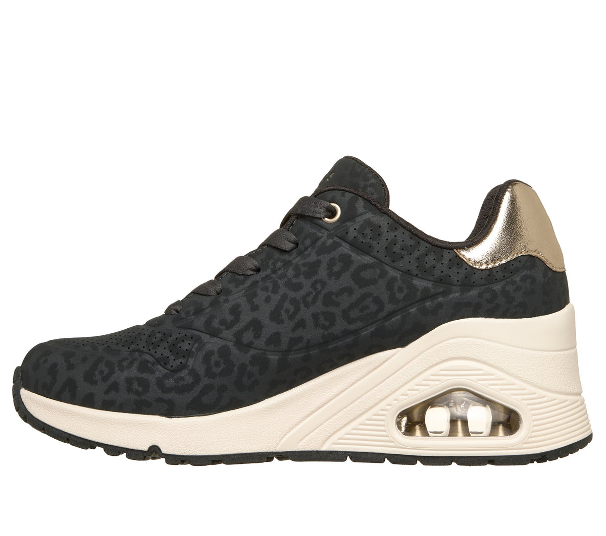 Skechers Street UNO Wedge - Safari Daze Nero