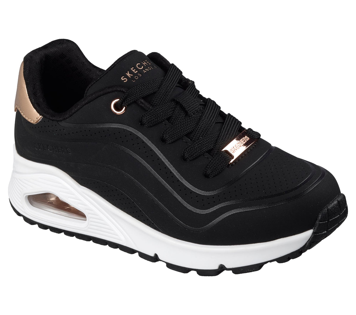 Skechers UNO Gen1 - Shimmer Wave Nero