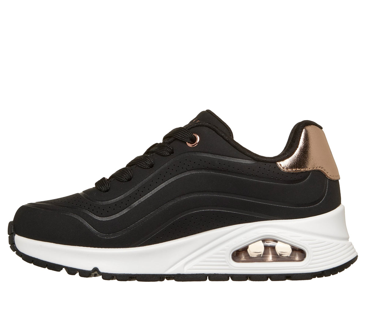 Skechers UNO Gen1 - Shimmer Wave Nero