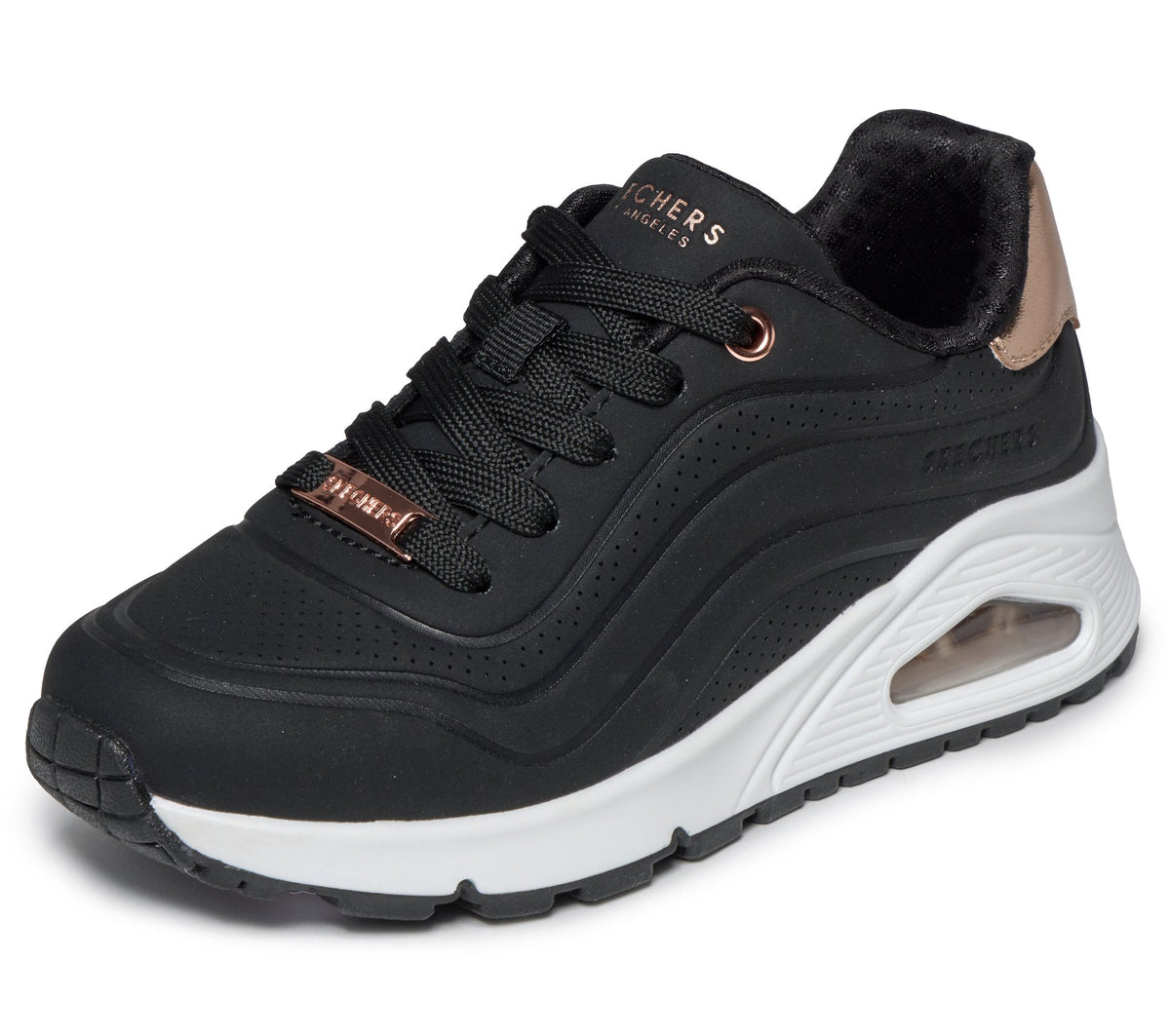Skechers UNO Gen1 - Shimmer Wave Nero