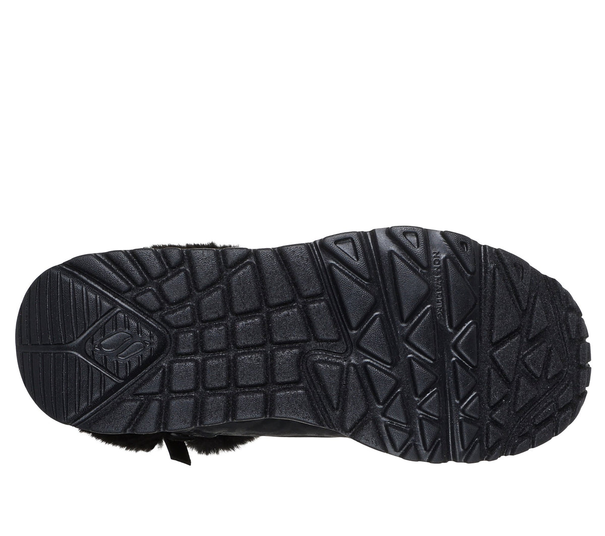 Skechers UNO Lite - Cozy Leopard Nero