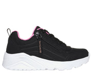 Skechers UNO Lite - Easy Zip Nero