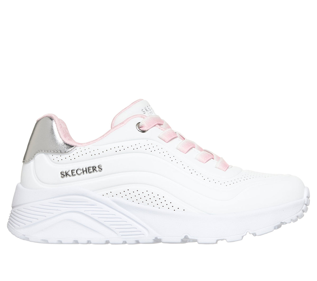 Skechers Uno Lite - Ombre Wave Bianco