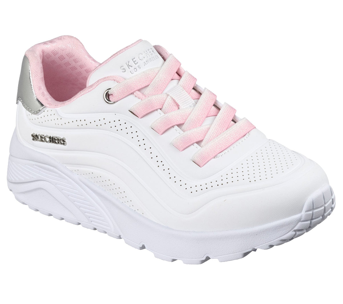 Skechers Uno Lite - Ombre Wave Bianco