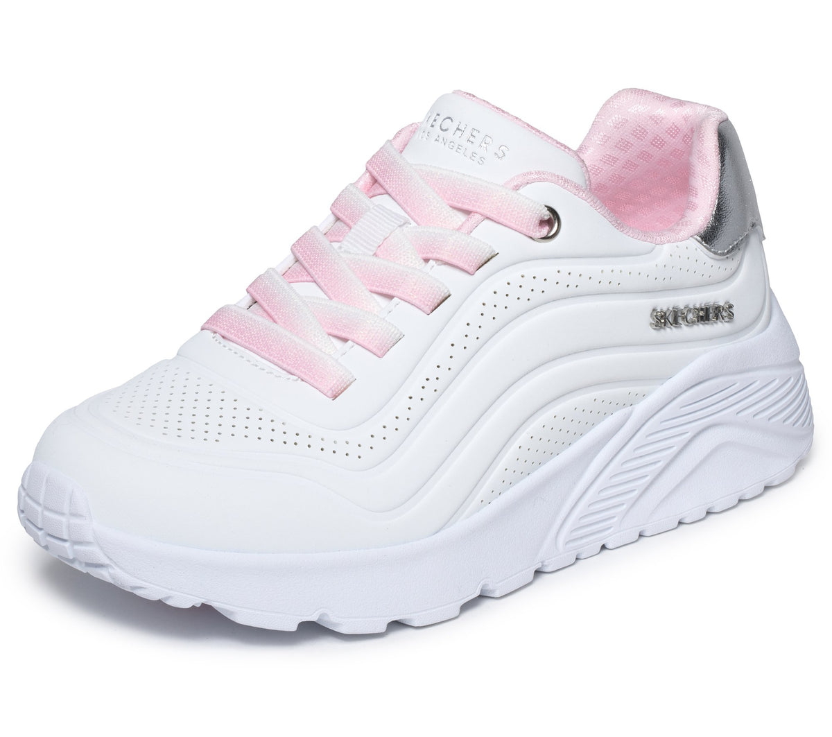 Skechers Uno Lite - Ombre Wave Bianco
