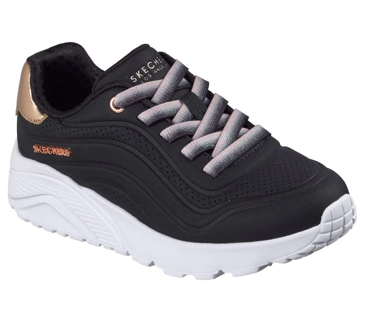 Skechers UNO Lite - Ombre Wave Nero