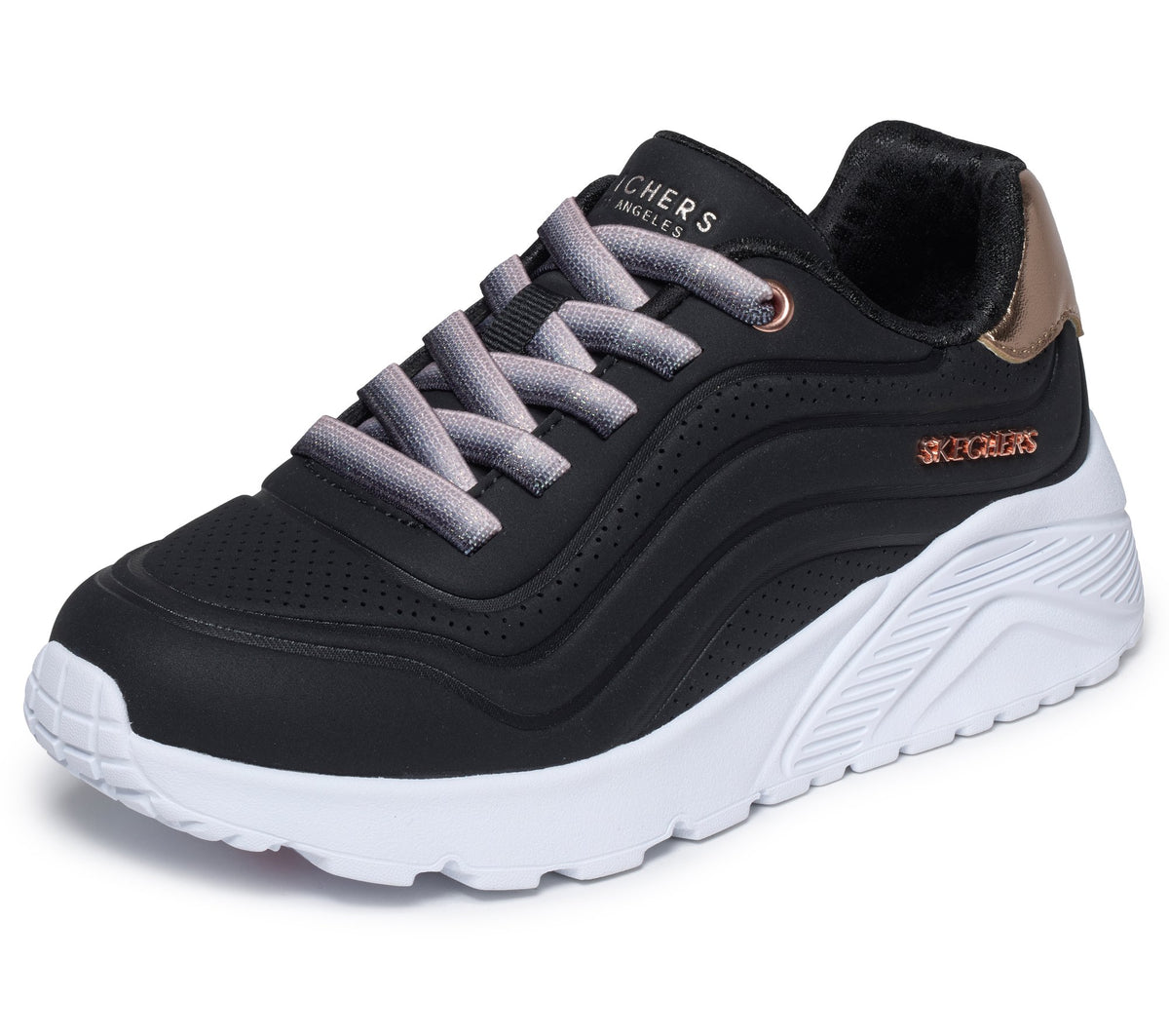 Skechers UNO Lite - Ombre Wave Nero