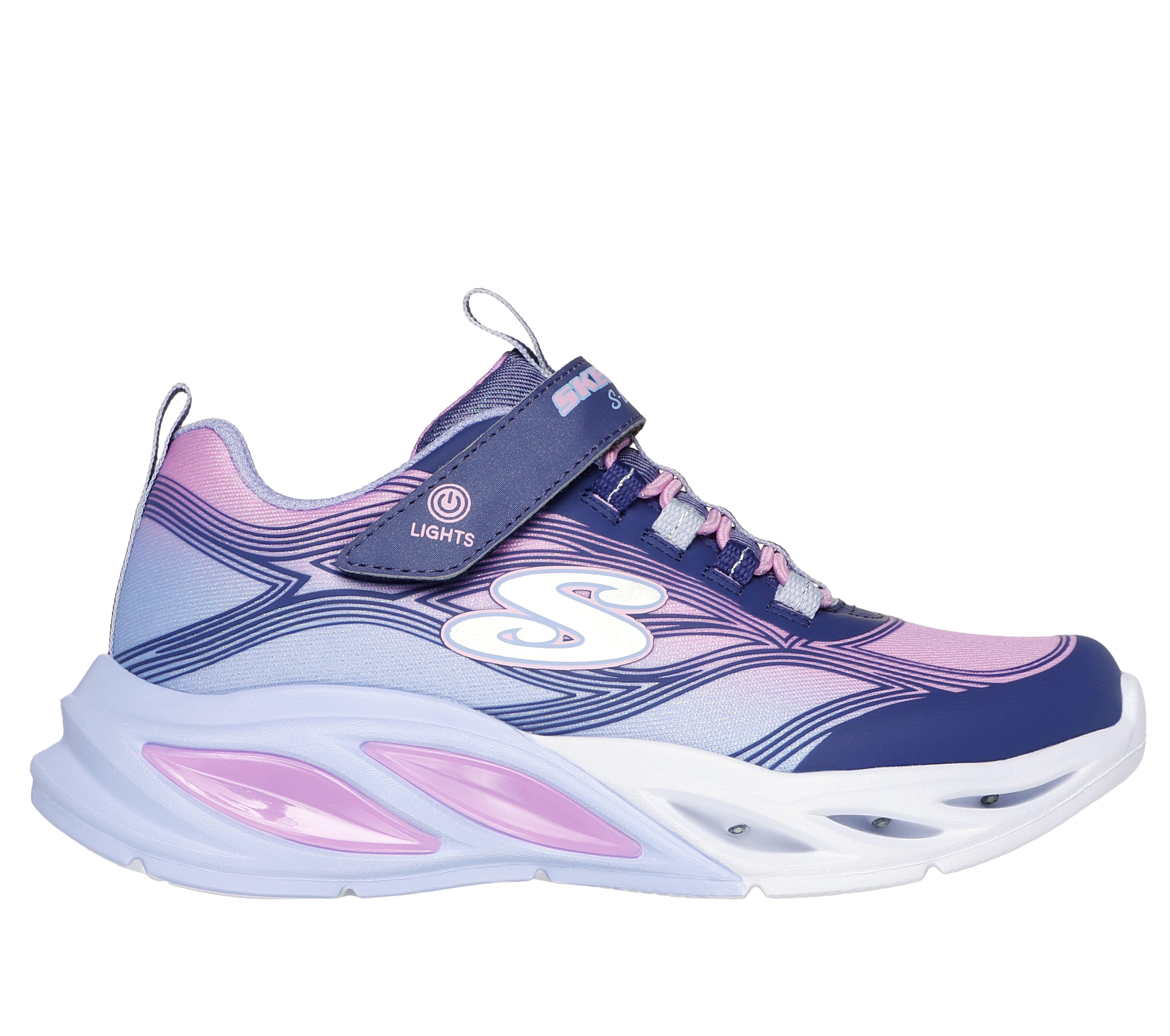 Skechers Sneakers S-Lights Cosmic Glow Blu