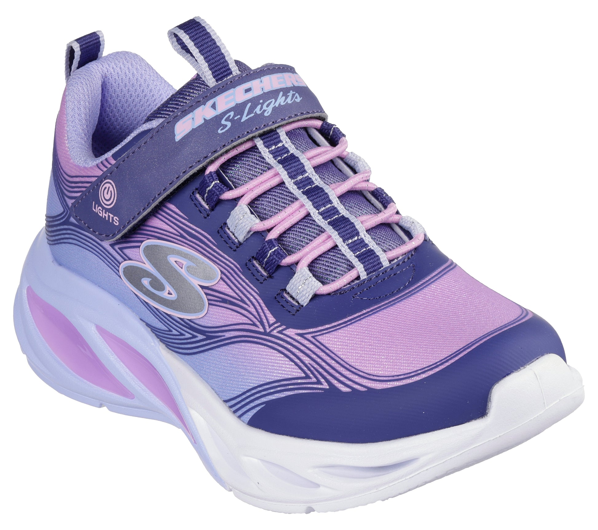 Skechers Sneakers S-Lights Cosmic Glow Blu