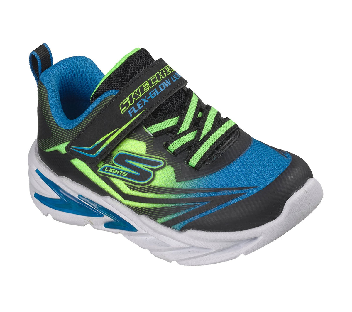 Skechers Sneakers S-Lights Flex-Glow Ultra Verde