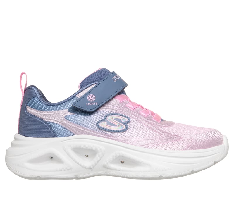 Skechers Sneakers S-Lights Sola Glow 2.0 Dazzle Steps Grigio