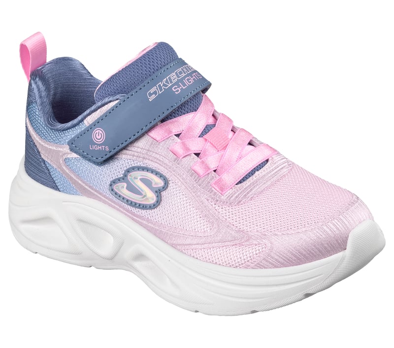 Skechers Sneakers S-Lights Sola Glow 2.0 Dazzle Steps Grigio
