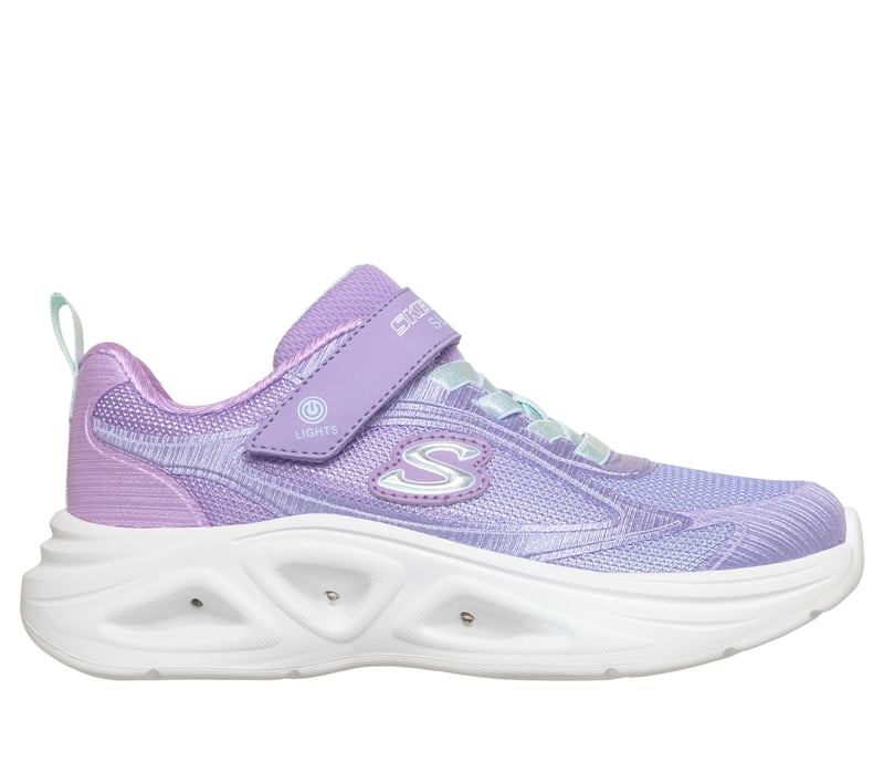 Skechers Sneakers S-Lights Sola Glow 2.0 Dazzle Steps Turchese