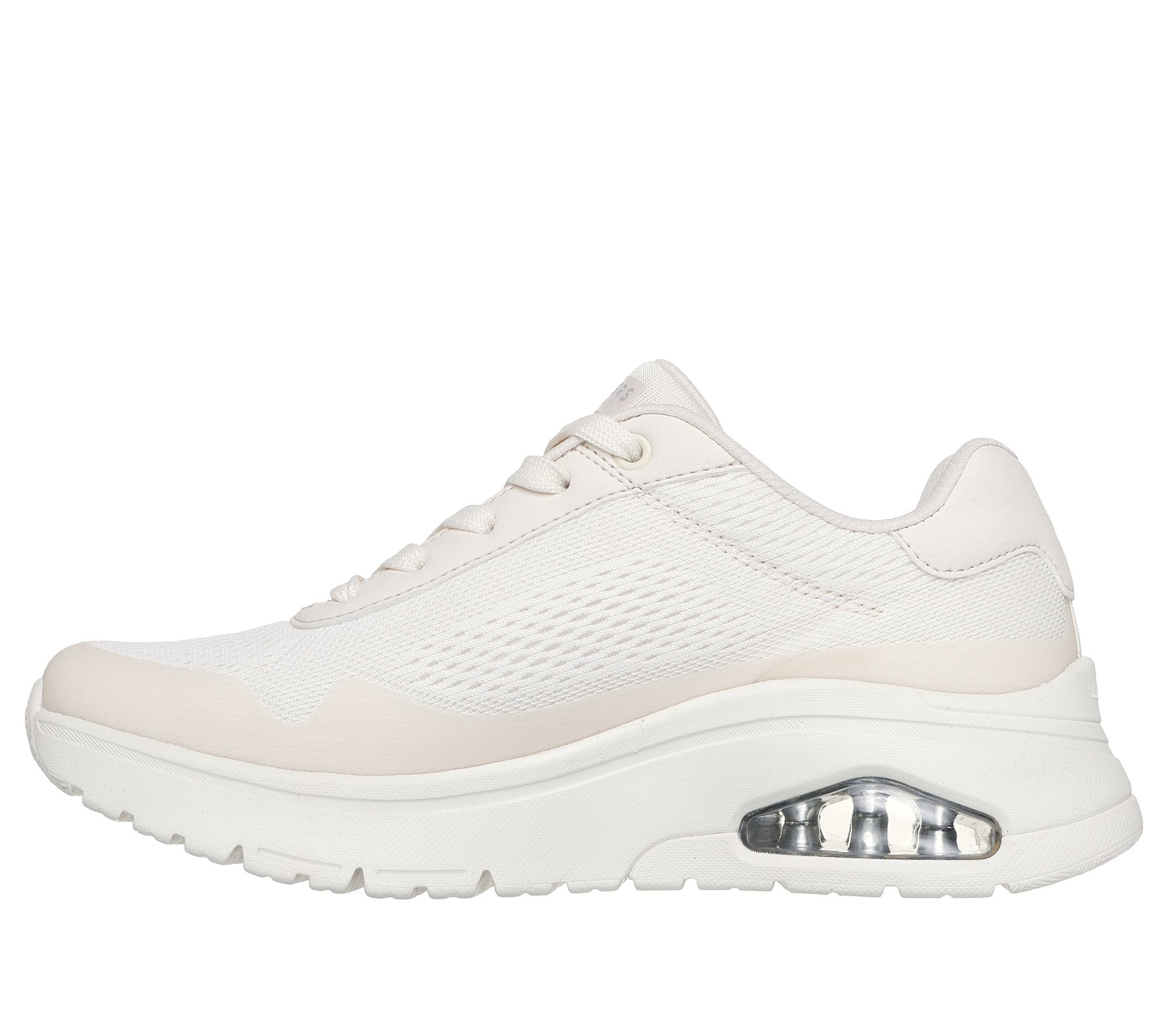 Skechers Sneakers Uno Flex Spring On Air Bianco