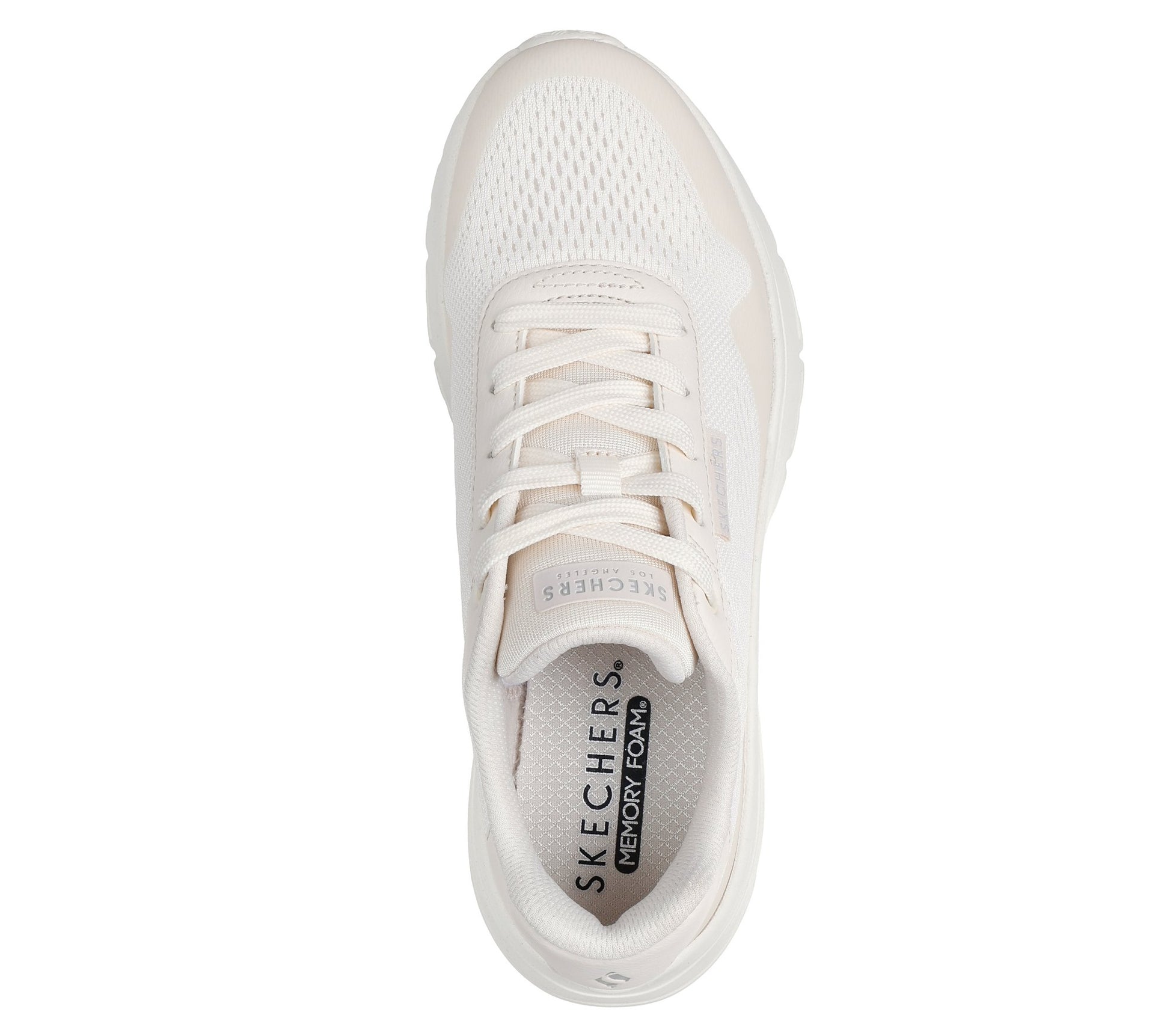 Skechers Sneakers Uno Flex Spring On Air Bianco