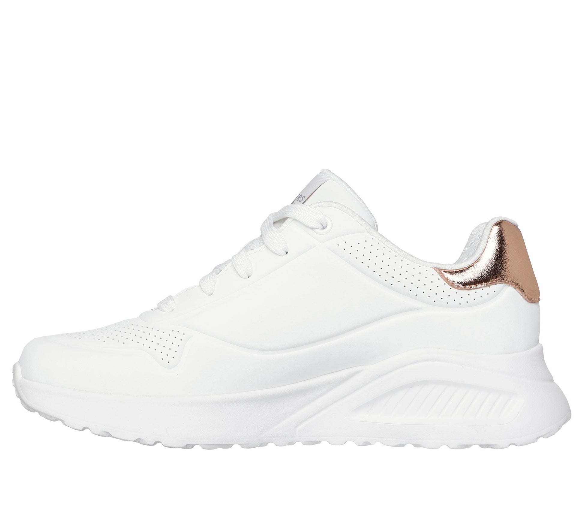 Skechers Sneakers Uno Lite Shimmer Along Bianco