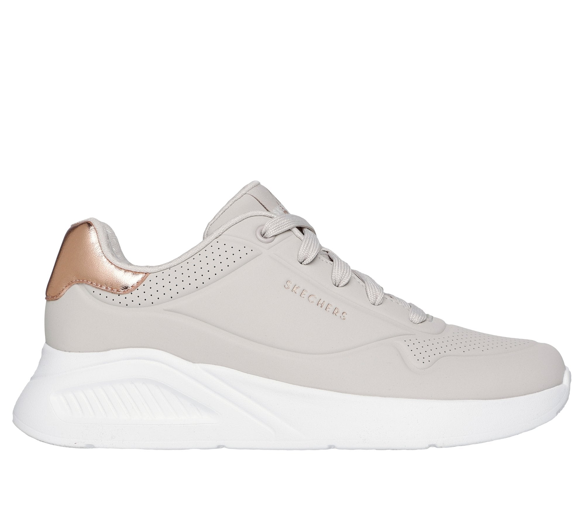 Skechers Sneakers Uno Lite Shimmer Along Beige