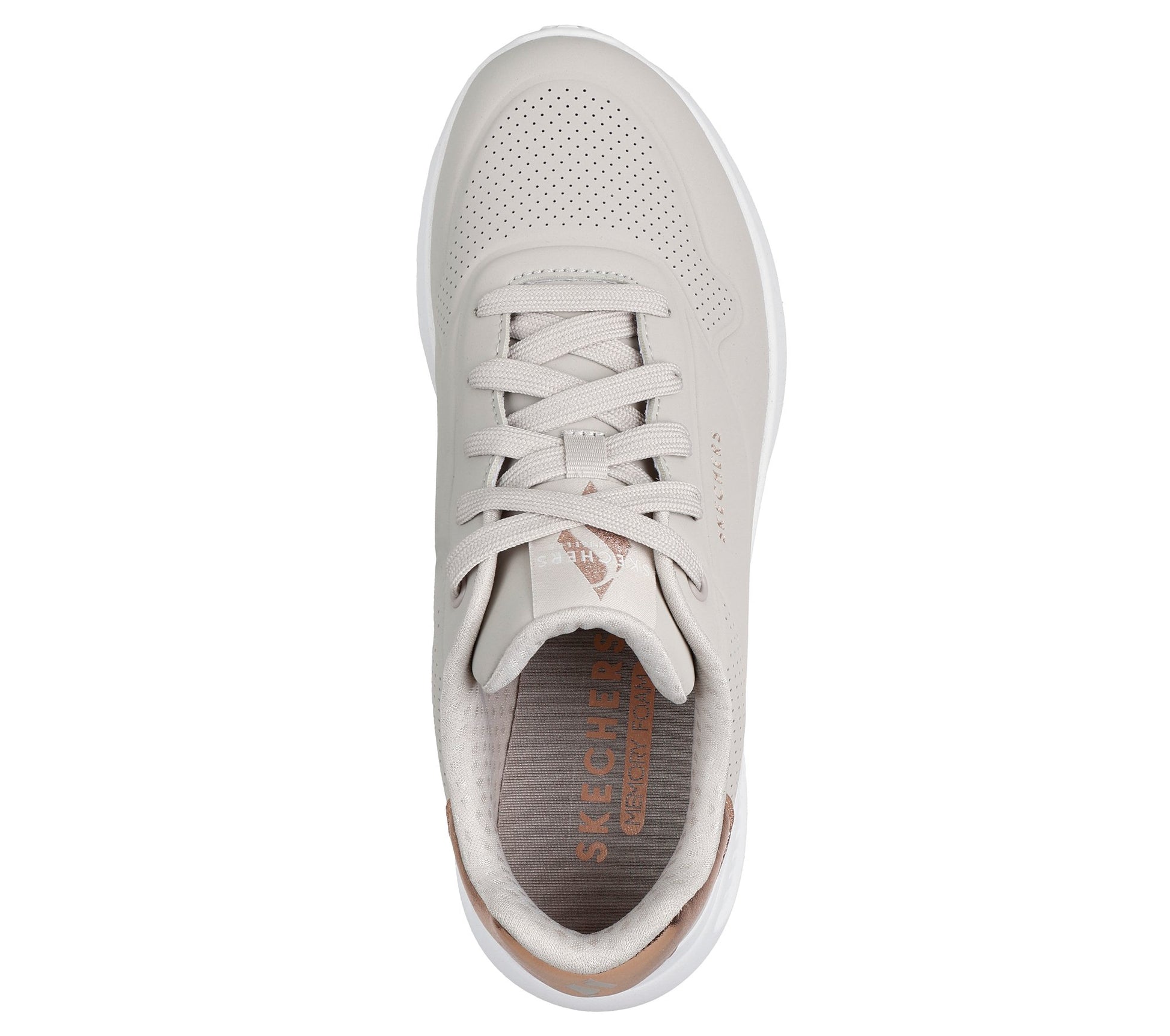 Skechers Sneakers Uno Lite Shimmer Along Beige