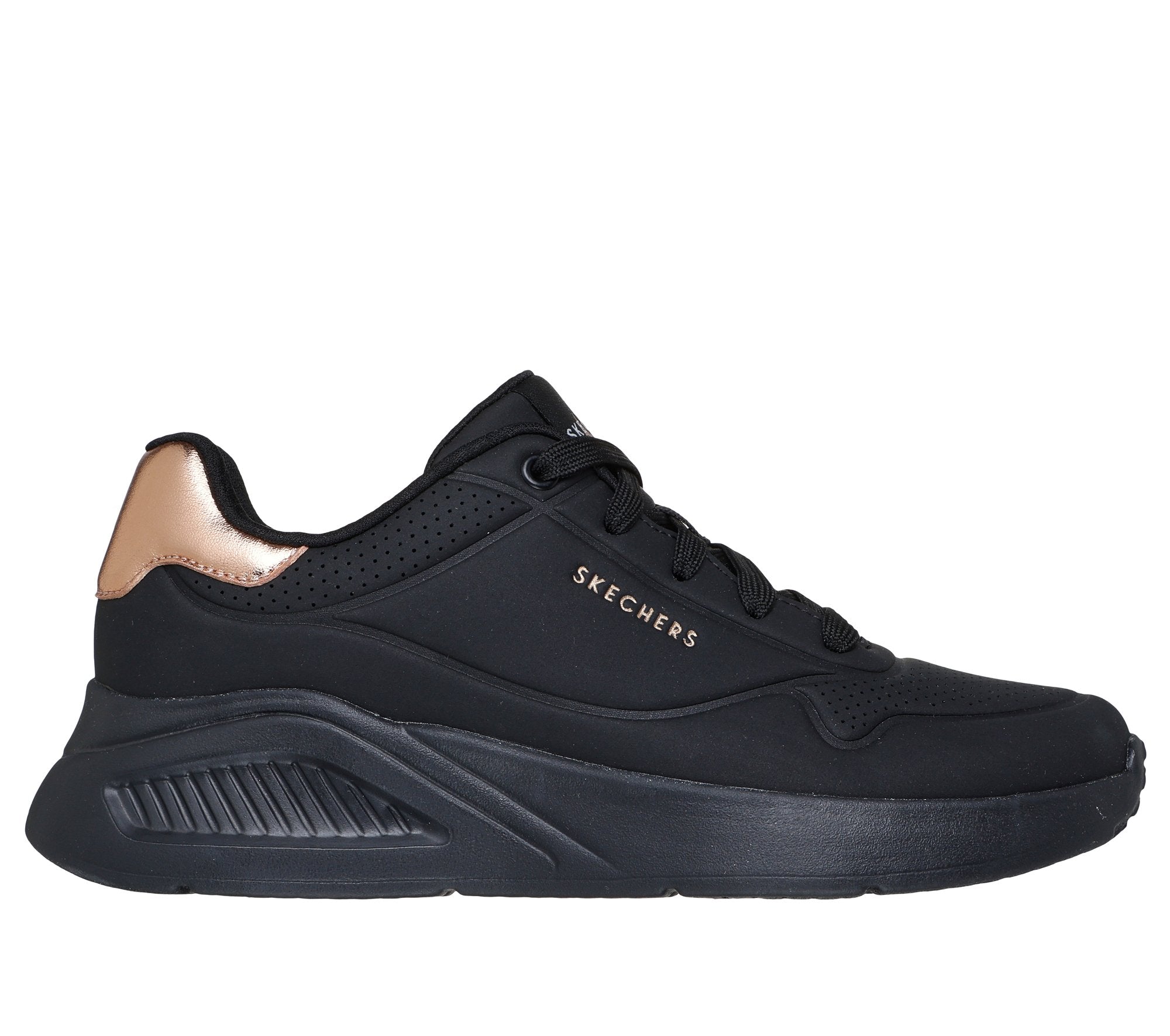 Skechers Sneakers Uno Lite Shimmer Along Nero