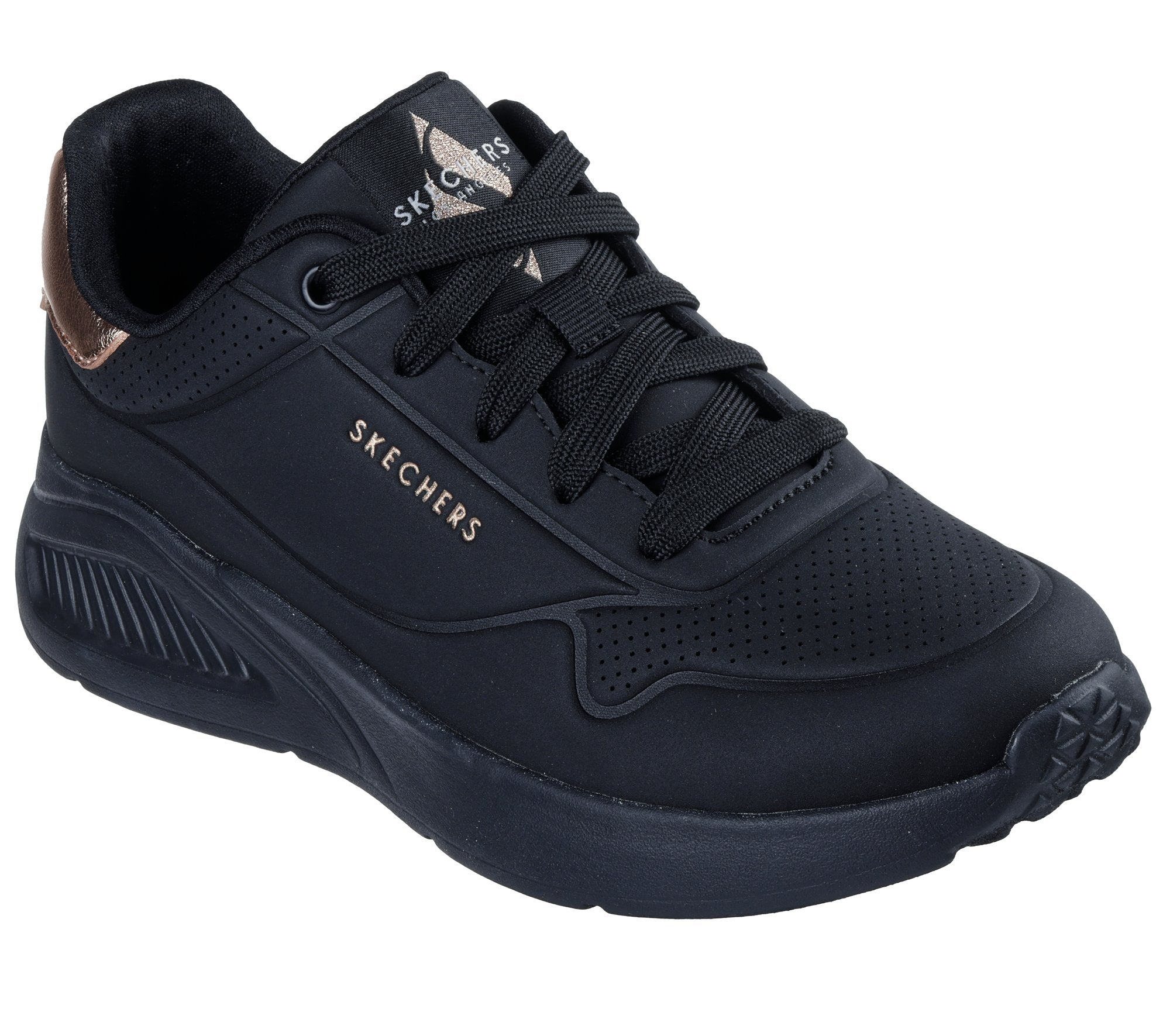 Skechers Sneakers Uno Lite Shimmer Along Nero