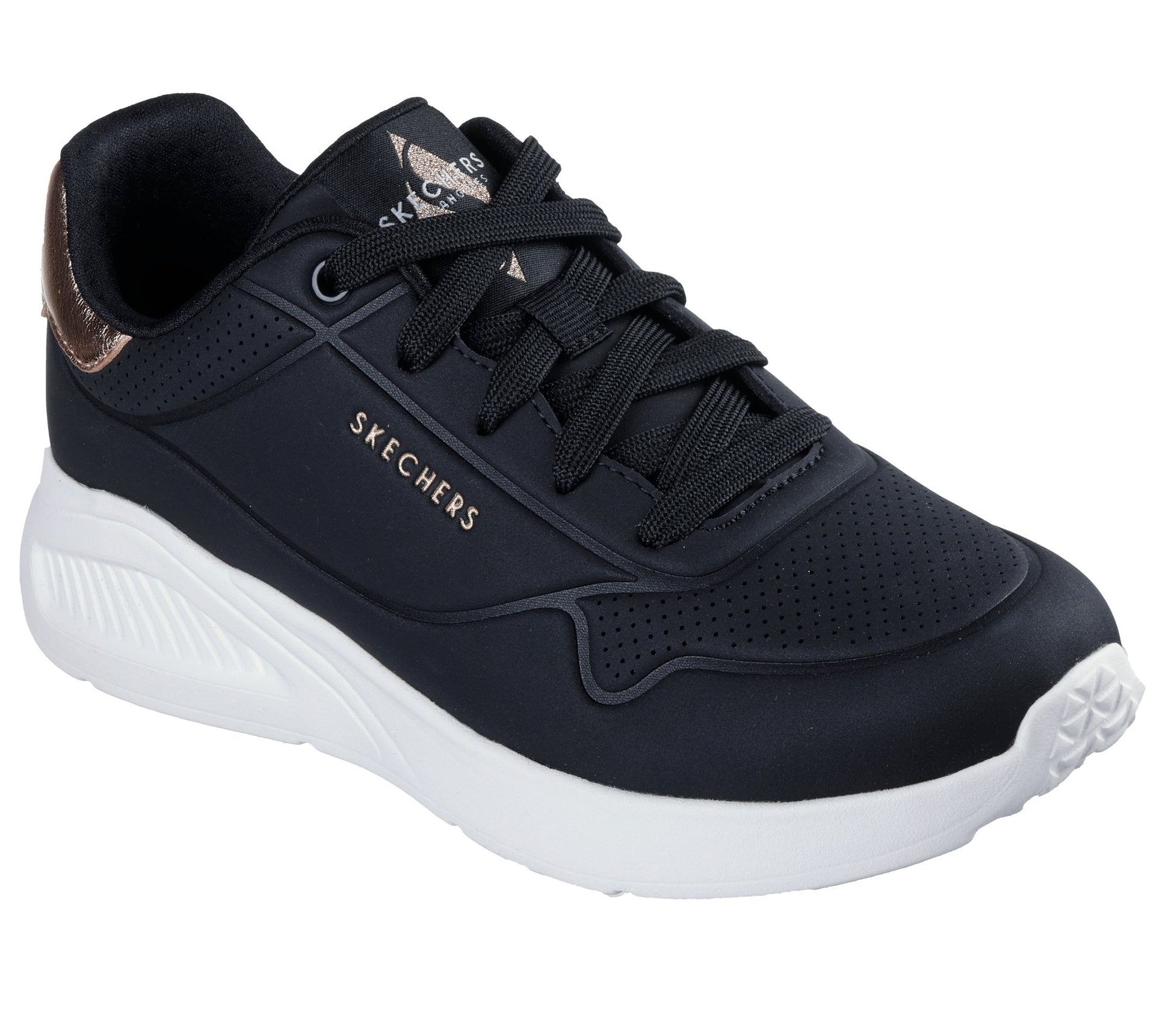 Skechers Sneakers Uno Lite Shimmer Along Nero