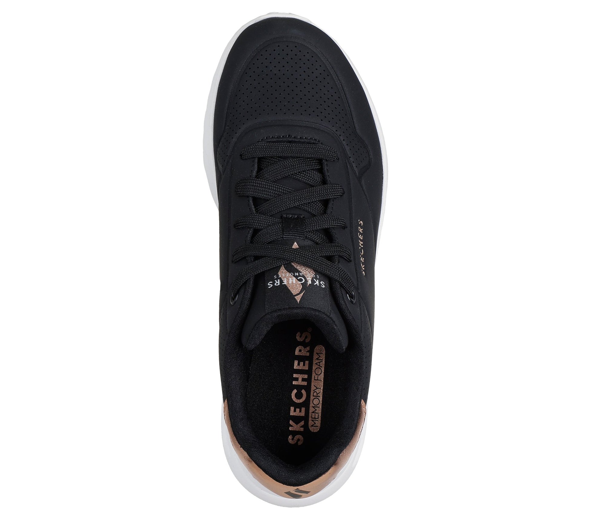 Skechers Sneakers Uno Lite Shimmer Along Nero