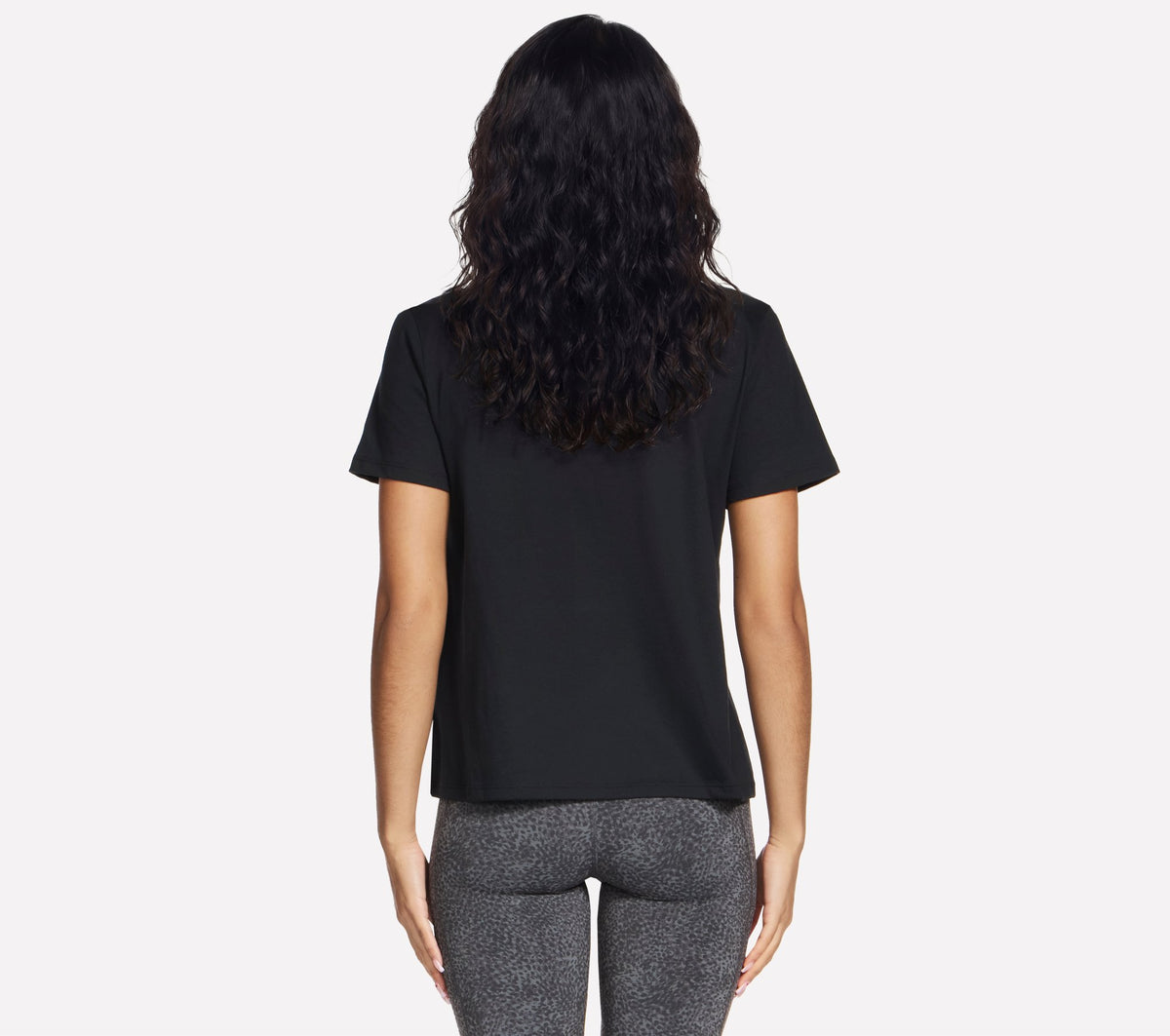 Skechers Cheetah Diamond Tee Nero