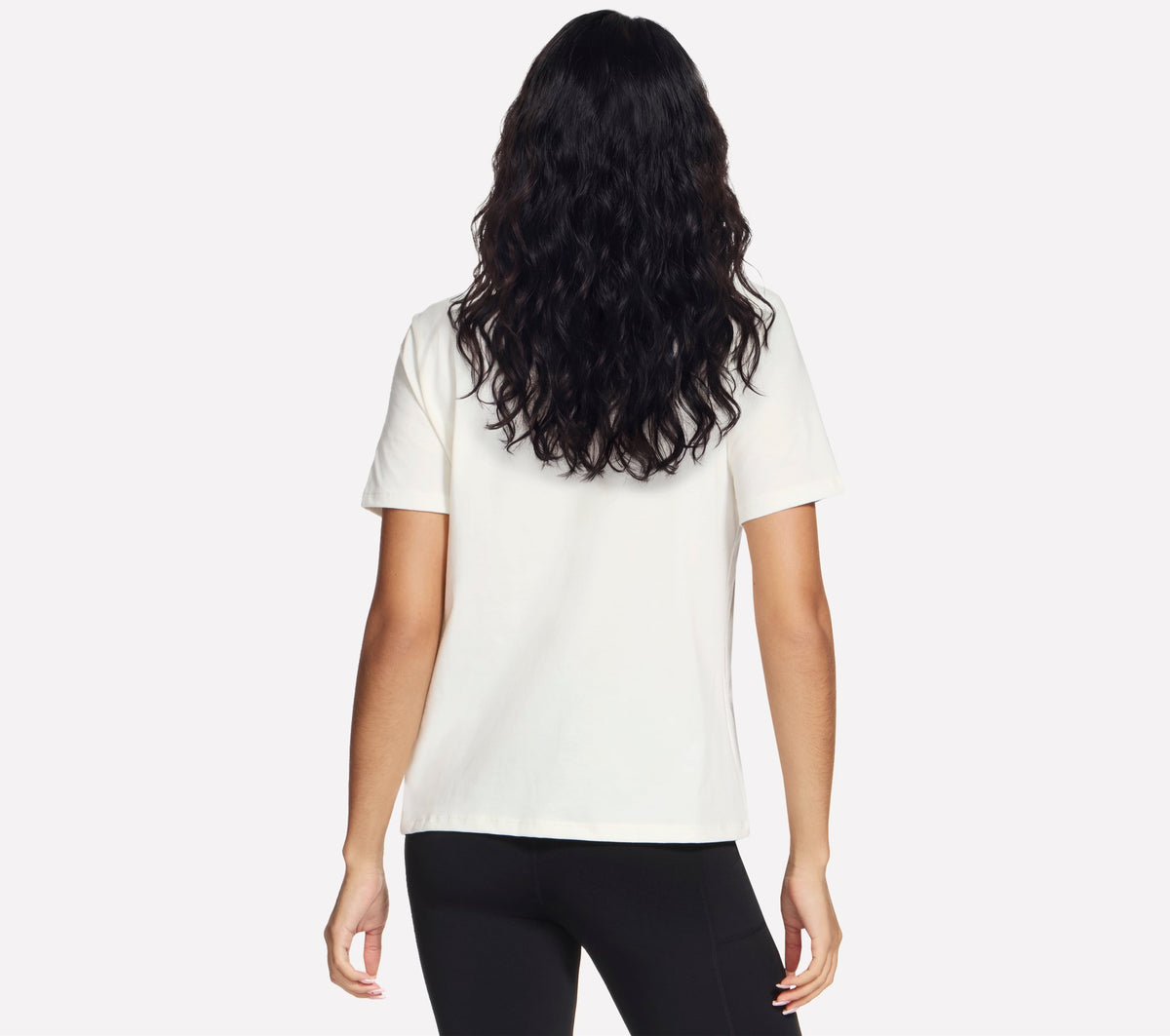 Skechers Dazzle Tee Bianco